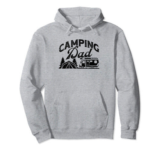 Camping Dad Outdoor 5Th Wheel Camper Hoodie - Novelty Apparel for Adults - T-Shirt, Sweatshirt, Hoodie