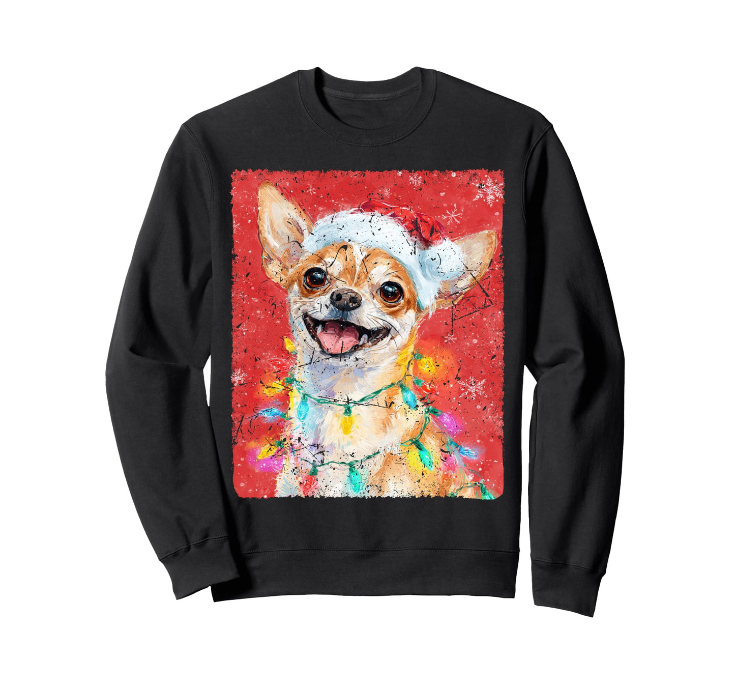 Pop Art Chihuahua It Sweatshirt - Unique Graphic for Adults - T-Shirt, Sweatshirt, Hoodie