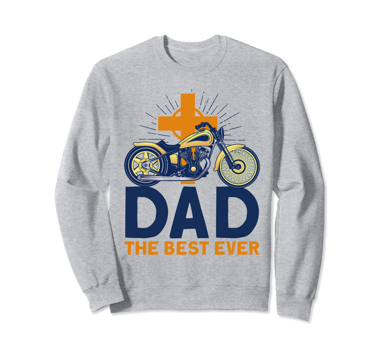 Christian Motorcycle Biker Sweatshirt - Casual Everyday Wear for Adults - T-Shirt, Sweatshirt, Hoodie