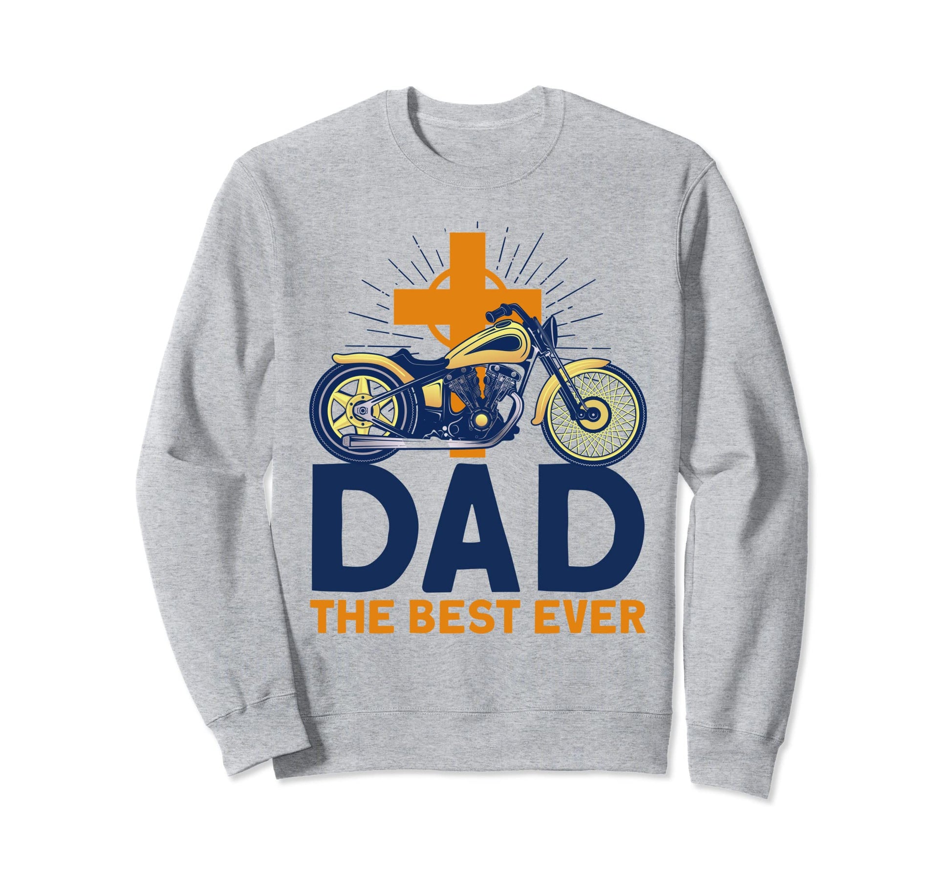 Christian Motorcycle Biker Sweatshirt - Casual Everyday Wear for Adults - T-Shirt, Sweatshirt, Hoodie