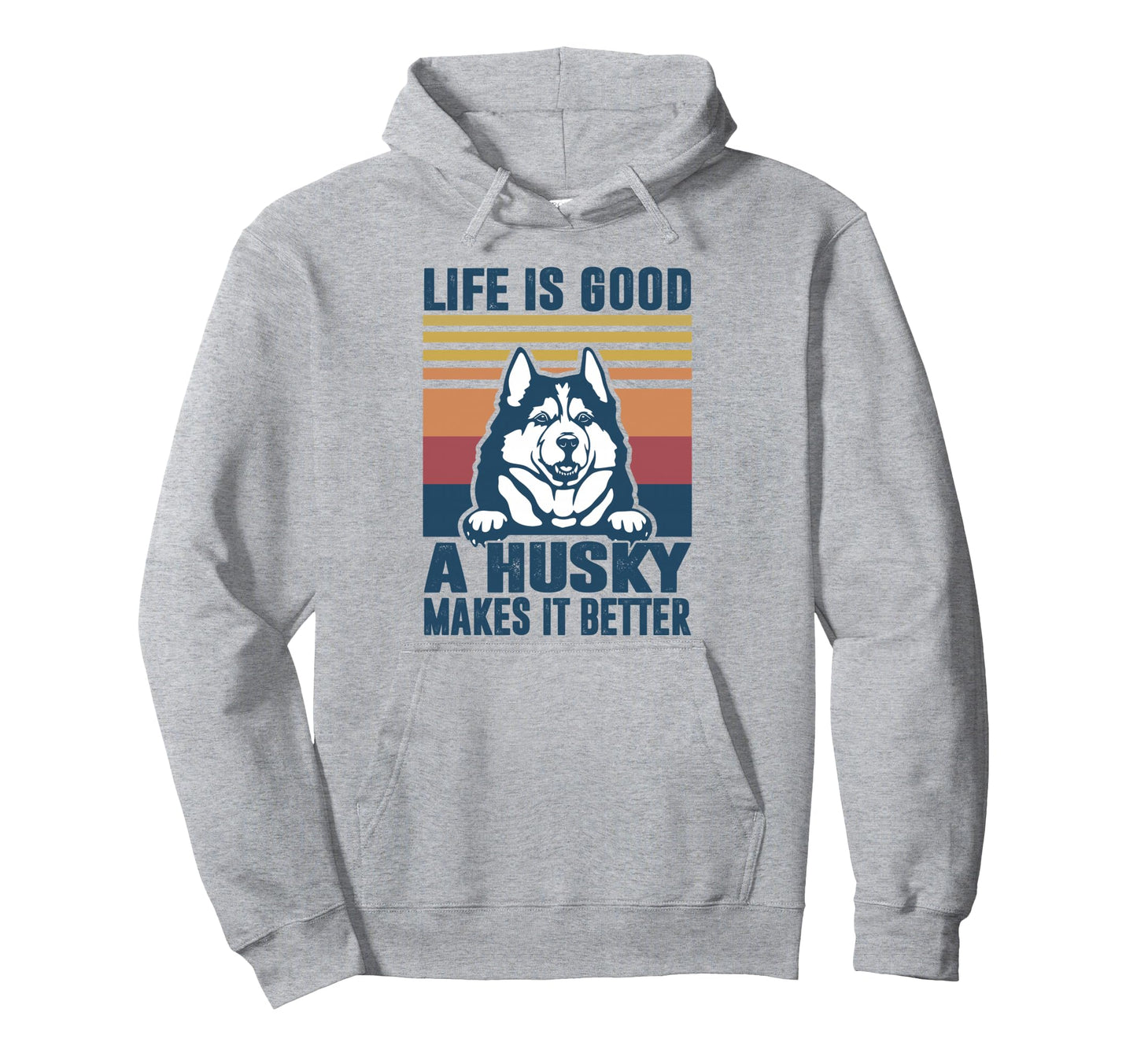 Siberian Husky Gifts Husky Dog Hoodie - Casual Everyday Wear for Adults - T-Shirt, Sweatshirt, Hoodie
