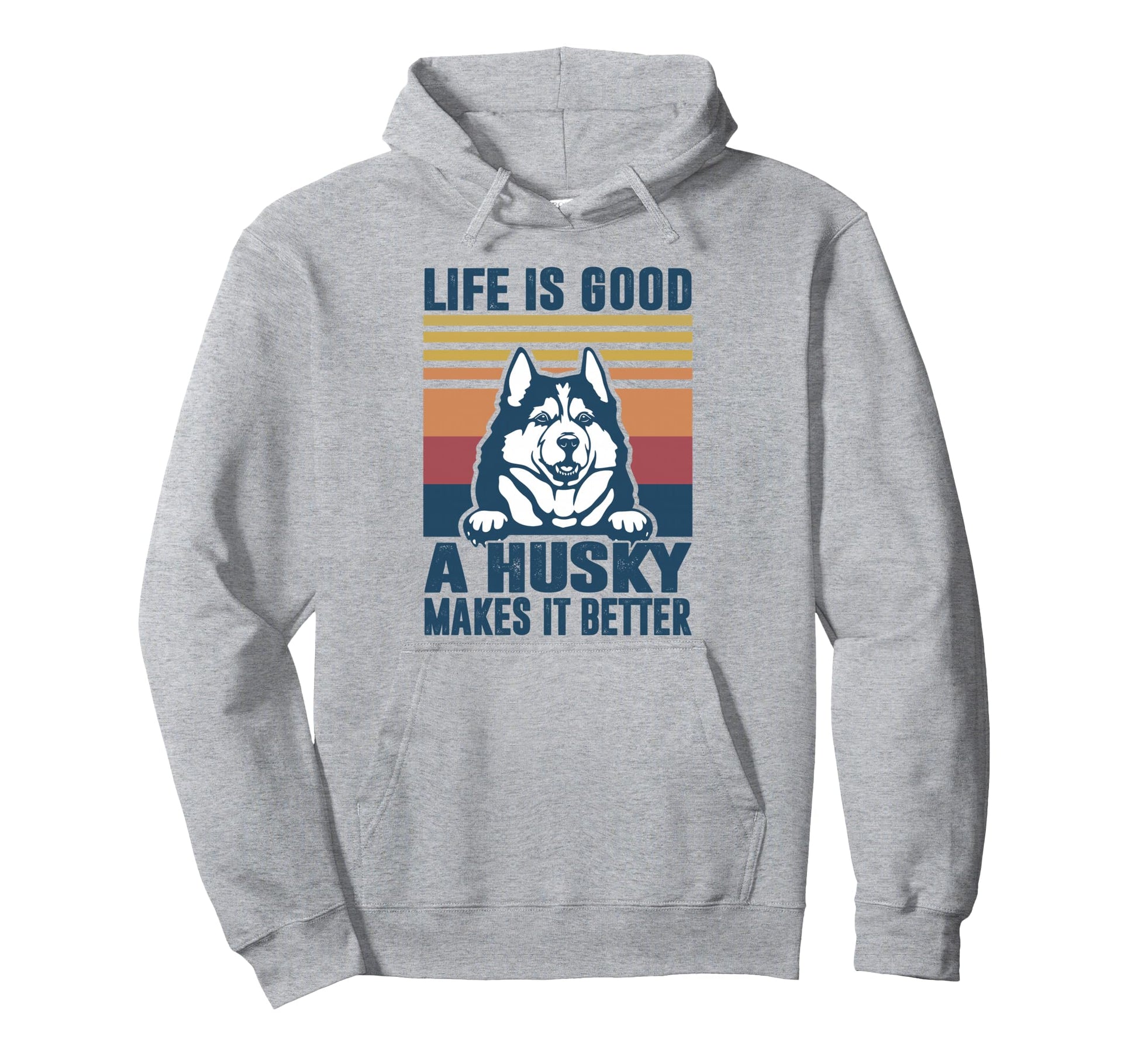 Siberian Husky Gifts Husky Dog Hoodie - Casual Everyday Wear for Adults - T-Shirt, Sweatshirt, Hoodie
