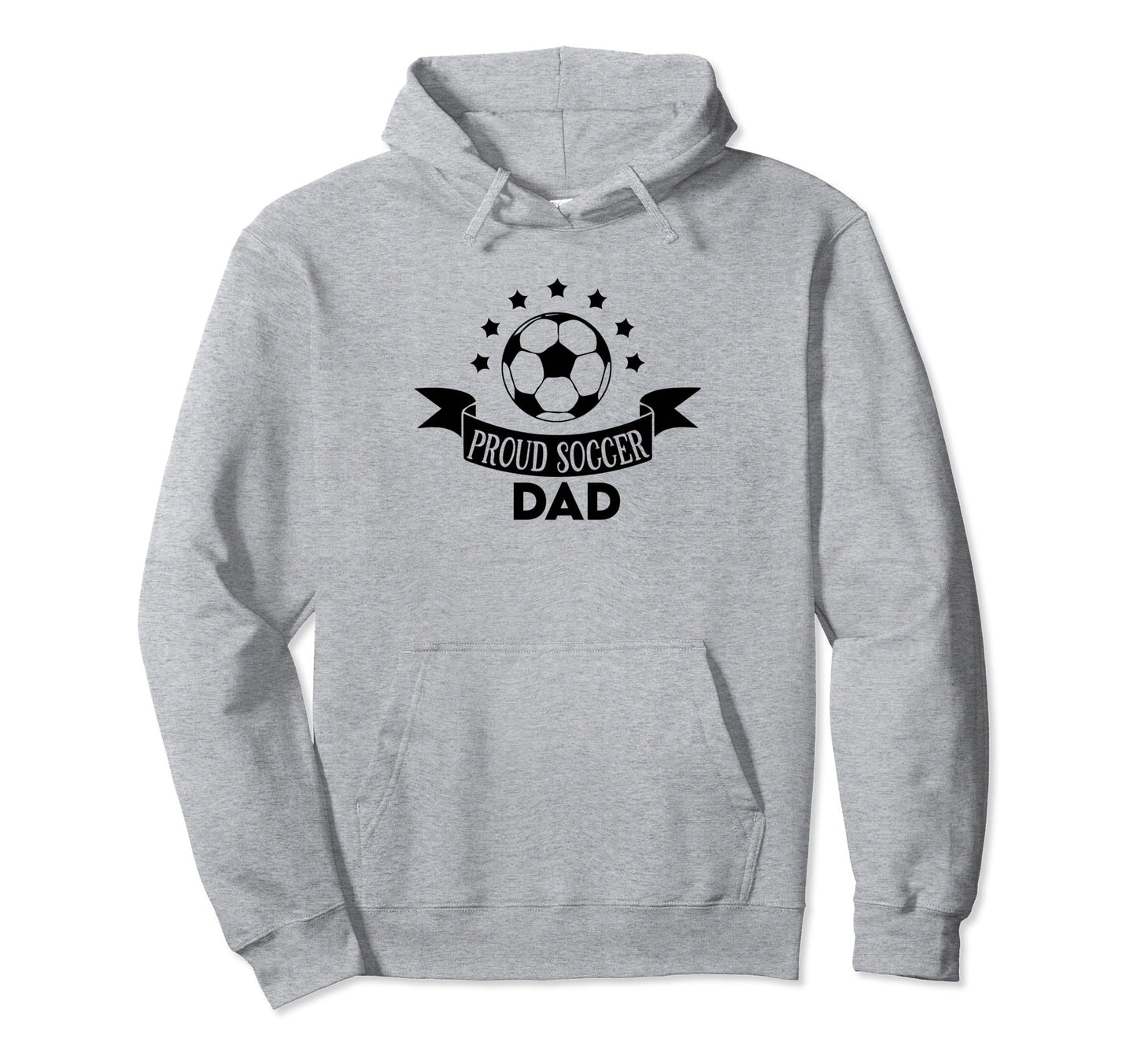 Proud Soccer Dad Father Sport Soccer Hoodie - Custom Art Print Unisex - T-Shirt, Sweatshirt, Hoodie