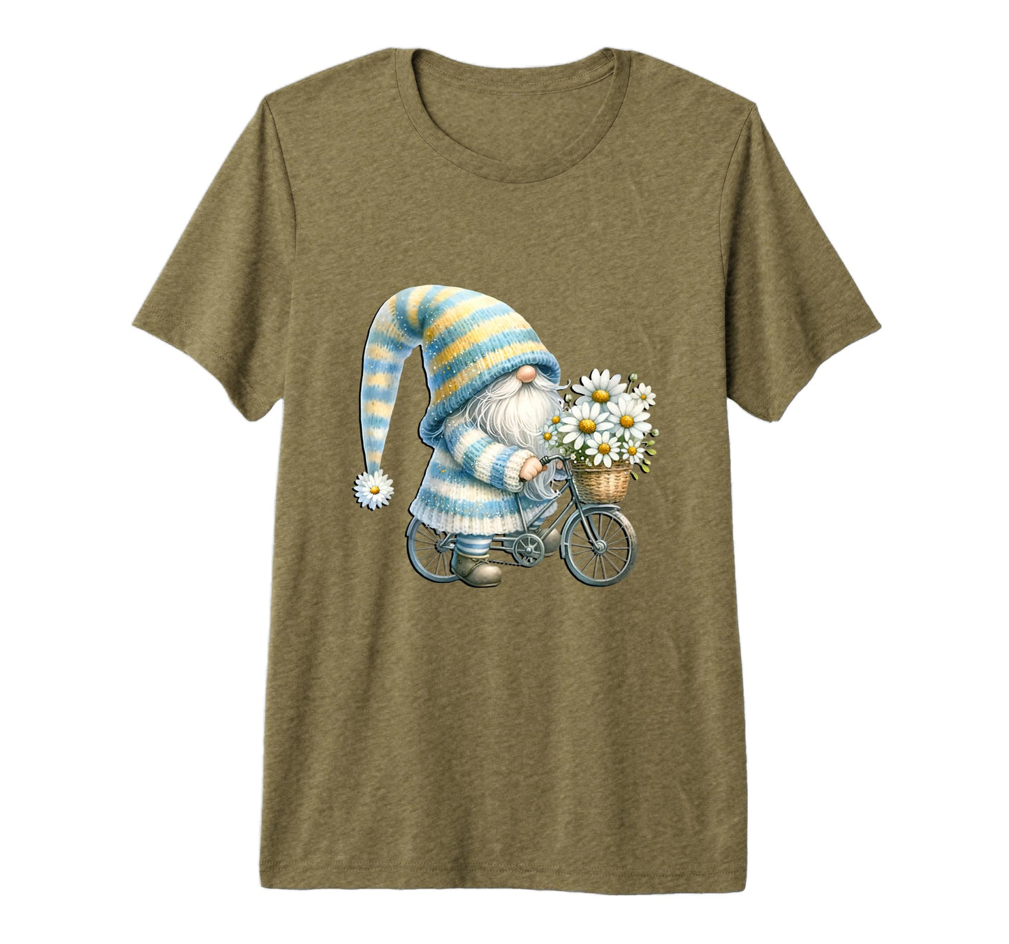 Funny Bike Riding Gnome Grandpa And T-Shirt - Streetwear Style Men Women - T-Shirt, Sweatshirt, Hoodie