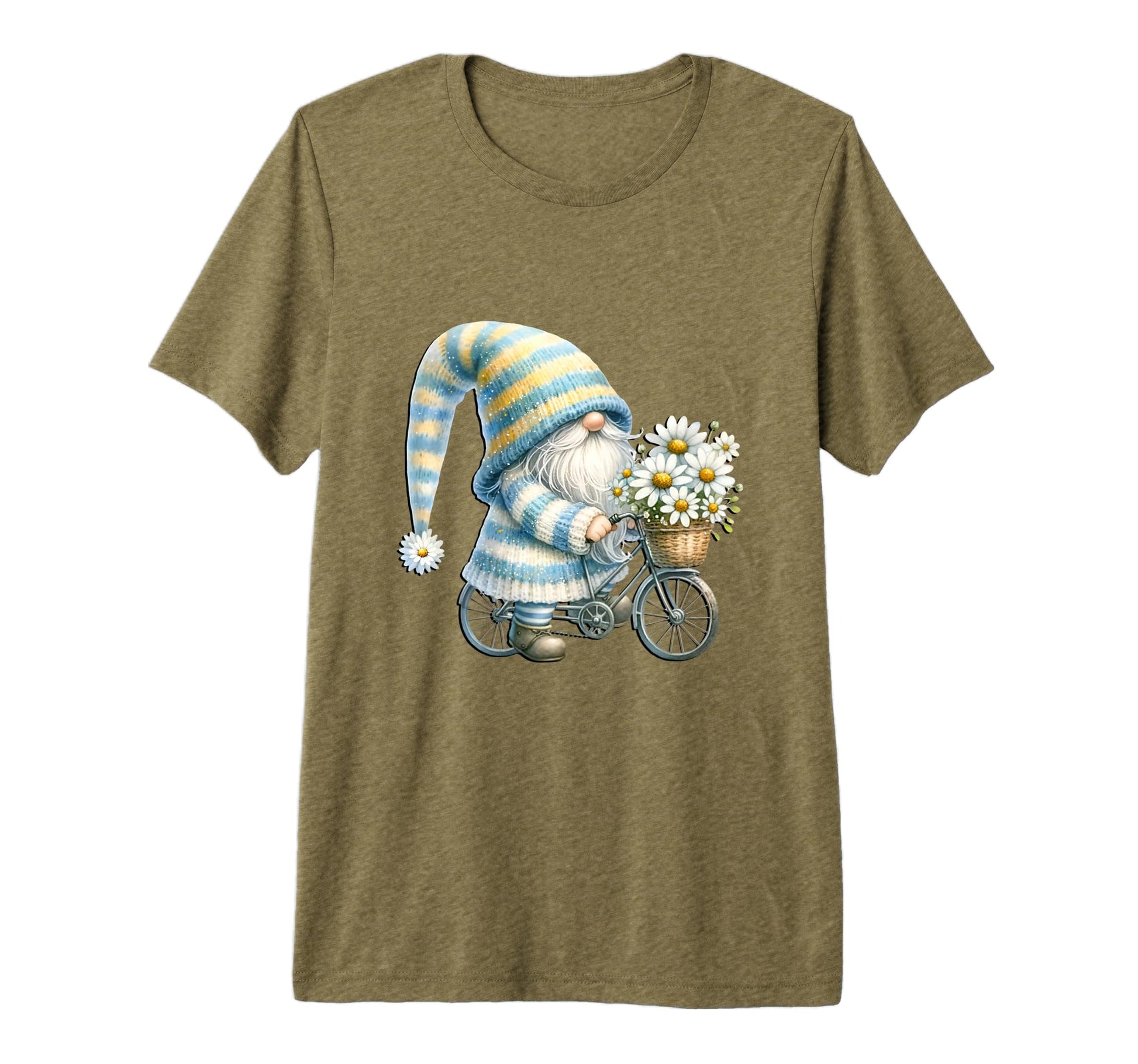 Funny Bike Riding Gnome Grandpa And T-Shirt - Streetwear Style Men Women - T-Shirt, Sweatshirt, Hoodie
