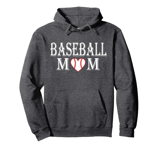 Baseball Mom Sport Moms Sweatshirt - Casual Everyday Wear for Adults - T-Shirt, Sweatshirt, Hoodie