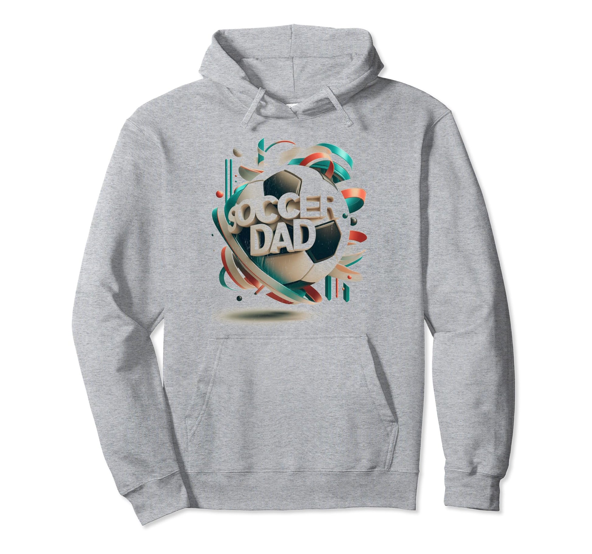 Soccer Dad Family Matching Dad Fathers Day Hoodie - Graphic Print Unisex - T-Shirt, Sweatshirt, Hoodie