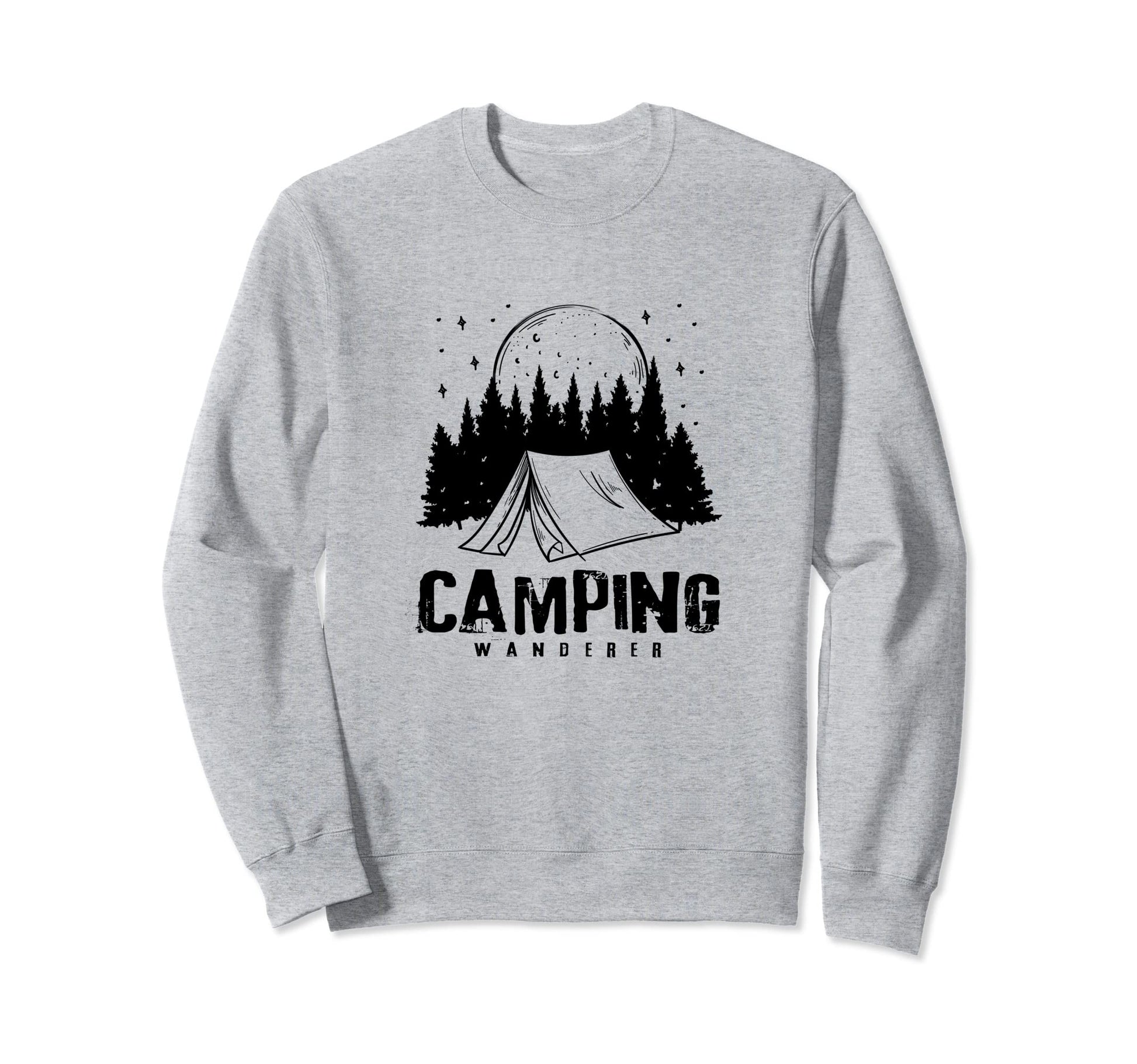 Camping Wanderer Hiking Nature Sweatshirt - Novelty Apparel Men Women - T-Shirt, Sweatshirt, Hoodie