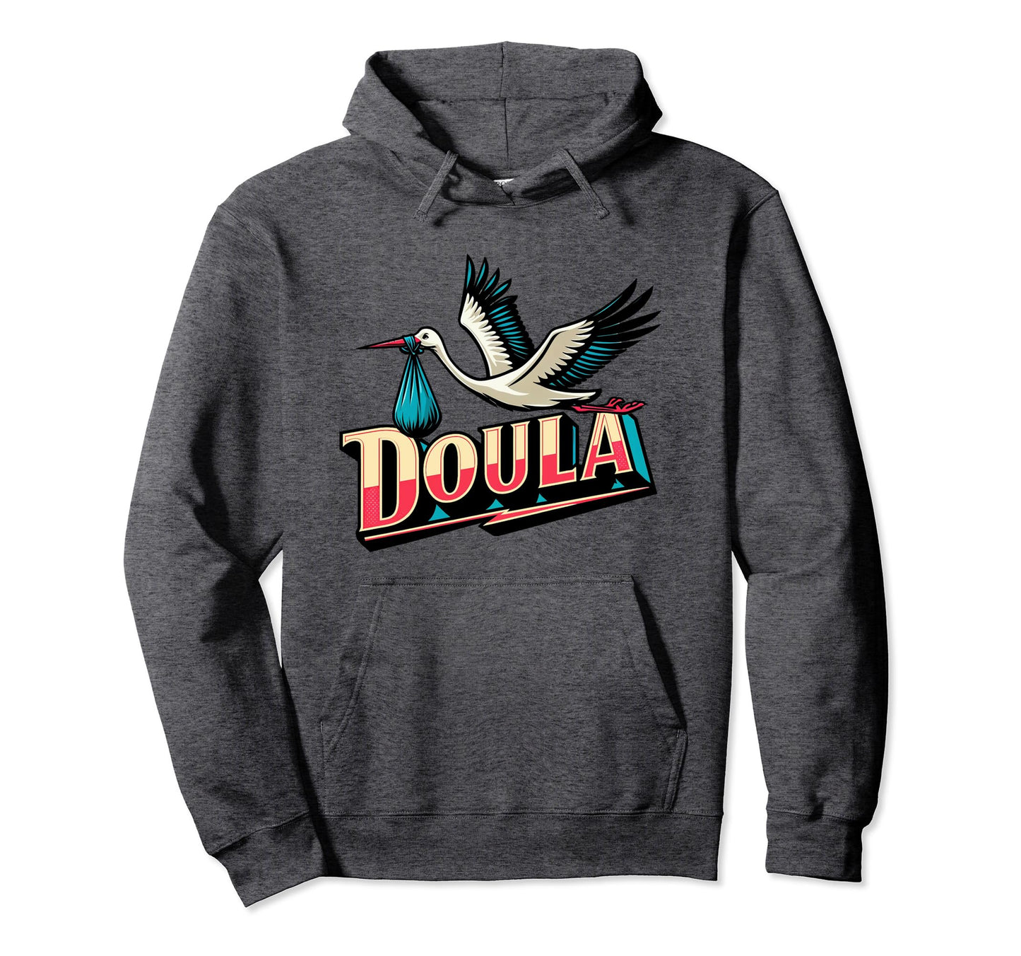 Pop Art Doula Hoodie - Graphic Print Unisex - T-Shirt, Sweatshirt, Hoodie