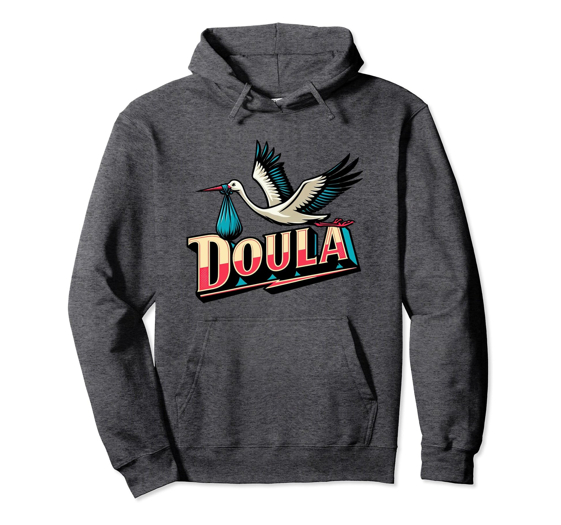 Pop Art Doula Hoodie - Graphic Print Unisex - T-Shirt, Sweatshirt, Hoodie