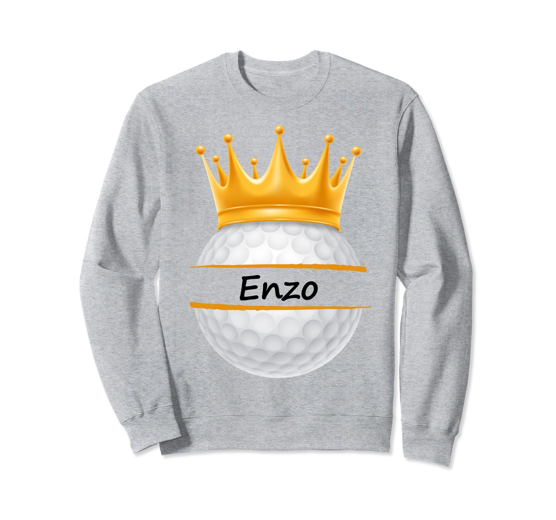 Novelty Golf Personalized Name Enzo Sweatshirt - Trendy Graphic Men Women - T-Shirt, Sweatshirt, Hoodie