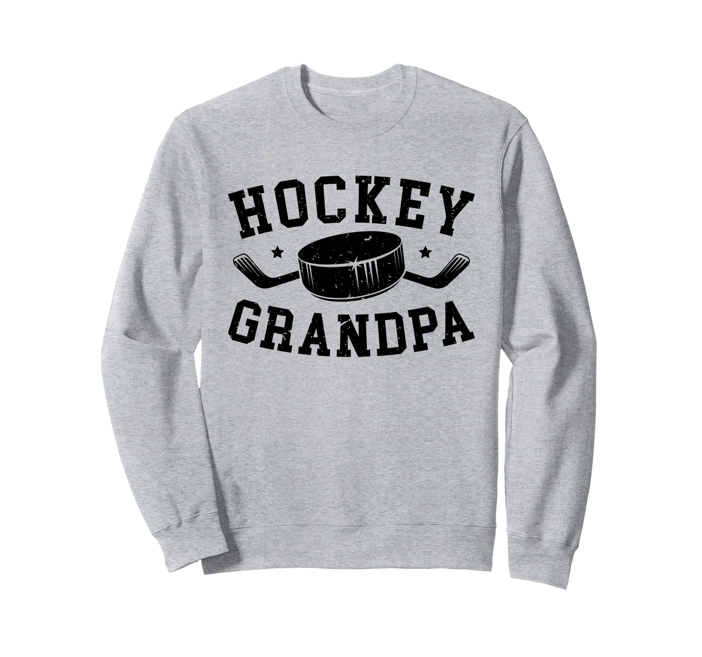 Ice Hockey Grandpa Hockey Player Sweatshirt - Aesthetic Graphic Unisex - T-Shirt, Sweatshirt, Hoodie