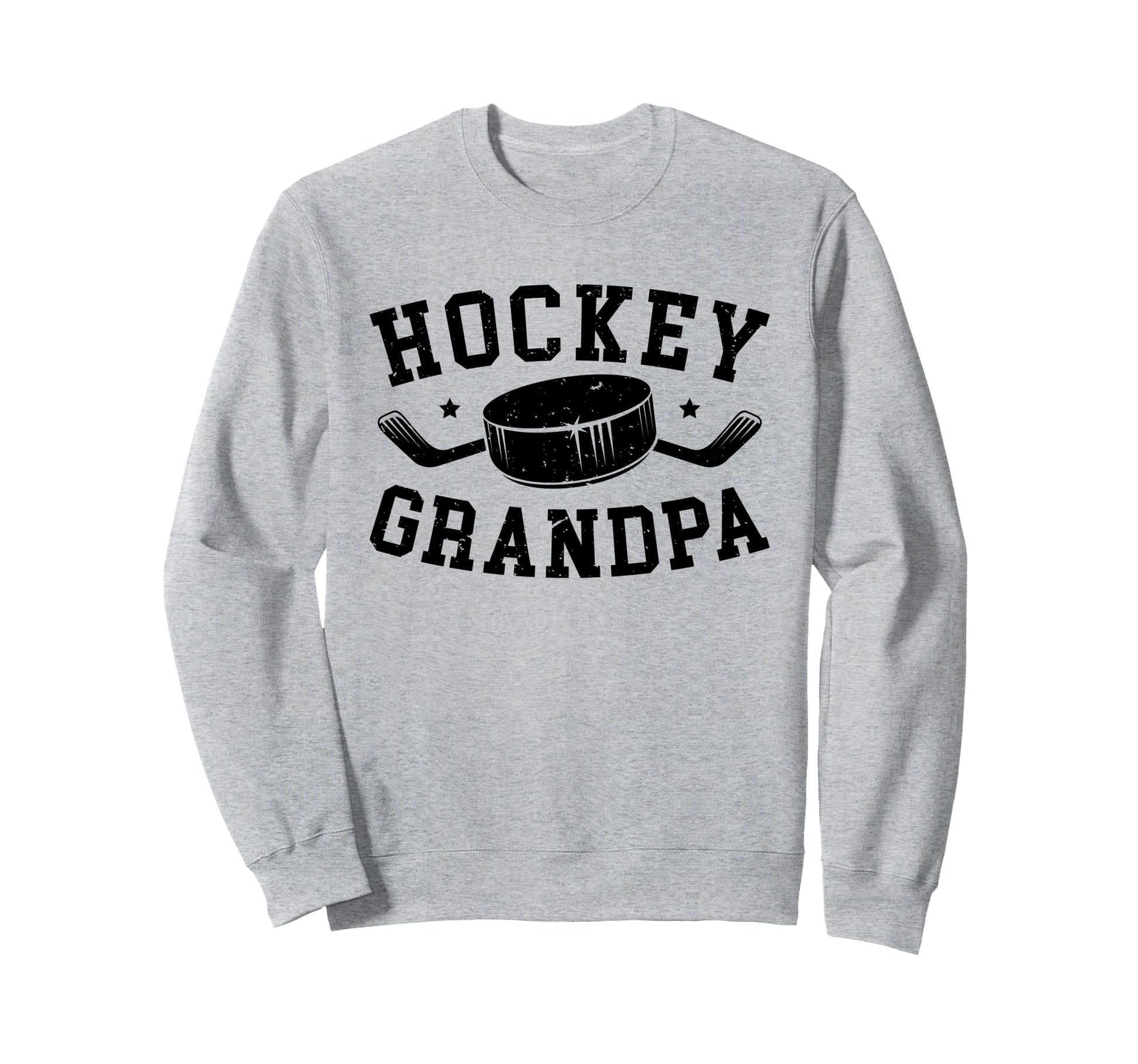 Ice Hockey Grandpa Hockey Player Sweatshirt - Aesthetic Graphic Unisex - T-Shirt, Sweatshirt, Hoodie