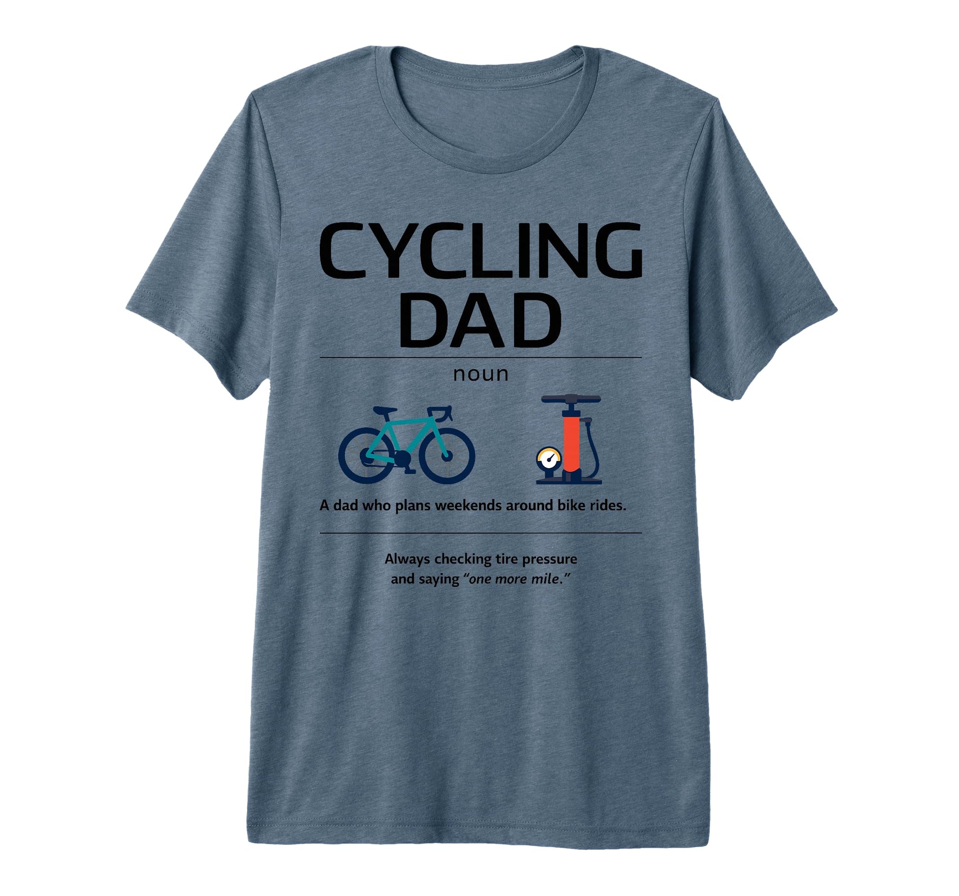 Cycling Dad Definition Gifts Fathers T-Shirt - Fun Novelty Design Unisex - T-Shirt, Sweatshirt, Hoodie