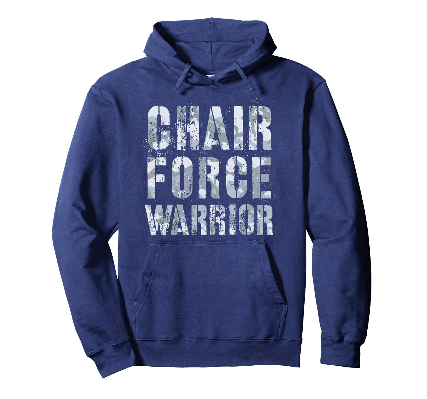 Funny Chair Force Warrior Airman Hoodie - Fun Novelty Design Men Women - T-Shirt, Sweatshirt, Hoodie