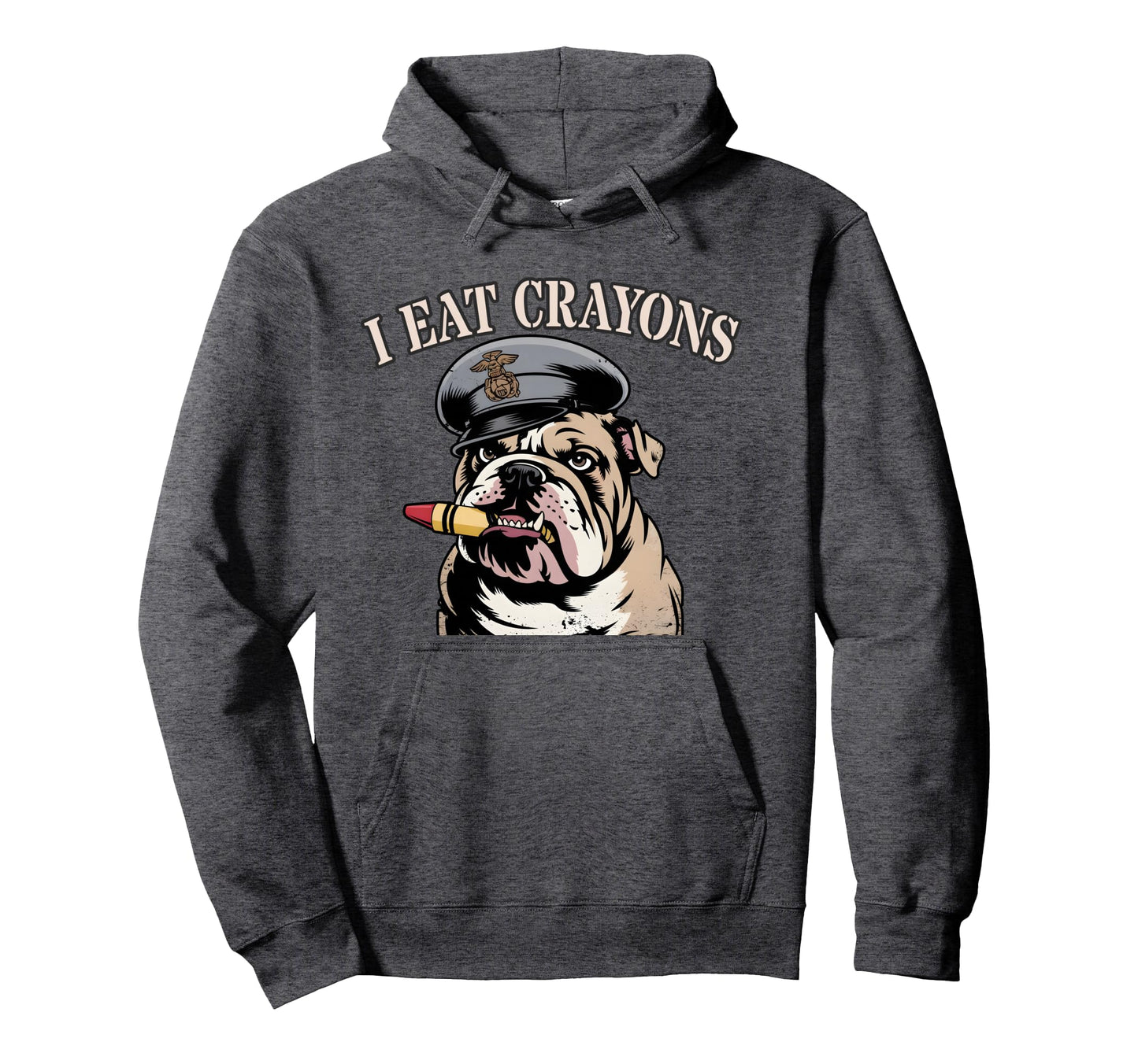 Sarcastic I Eat Crayons Military Squad Hoodie - Novelty Apparel Men Women - T-Shirt, Sweatshirt, Hoodie