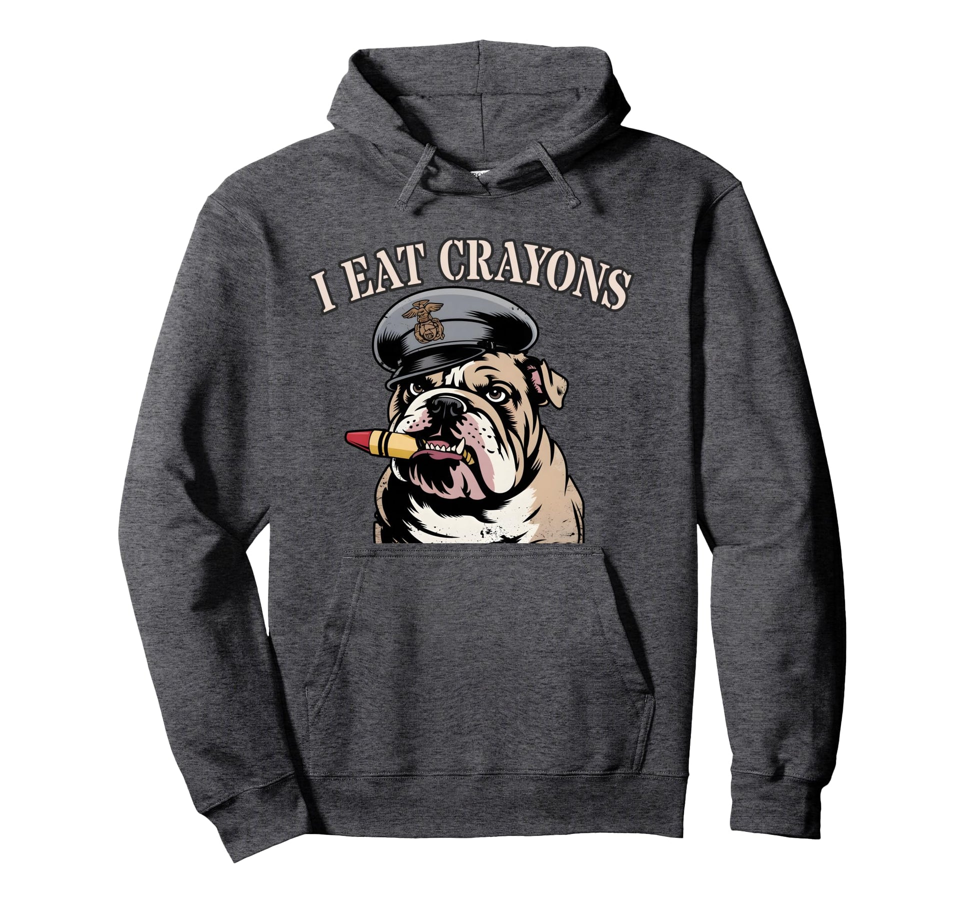 Sarcastic I Eat Crayons Military Squad Hoodie - Novelty Apparel Men Women - T-Shirt, Sweatshirt, Hoodie