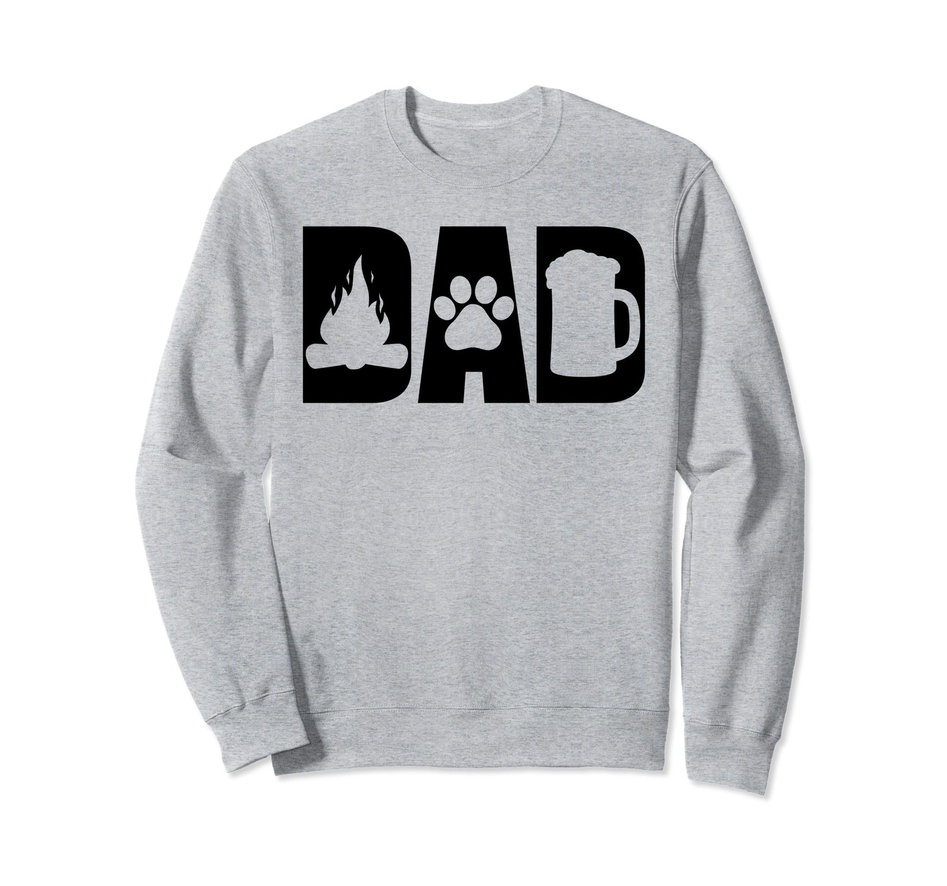 Best Camping Beer Lovin Dog Dad Sweatshirt - Unique Graphic for Adults - T-Shirt, Sweatshirt, Hoodie