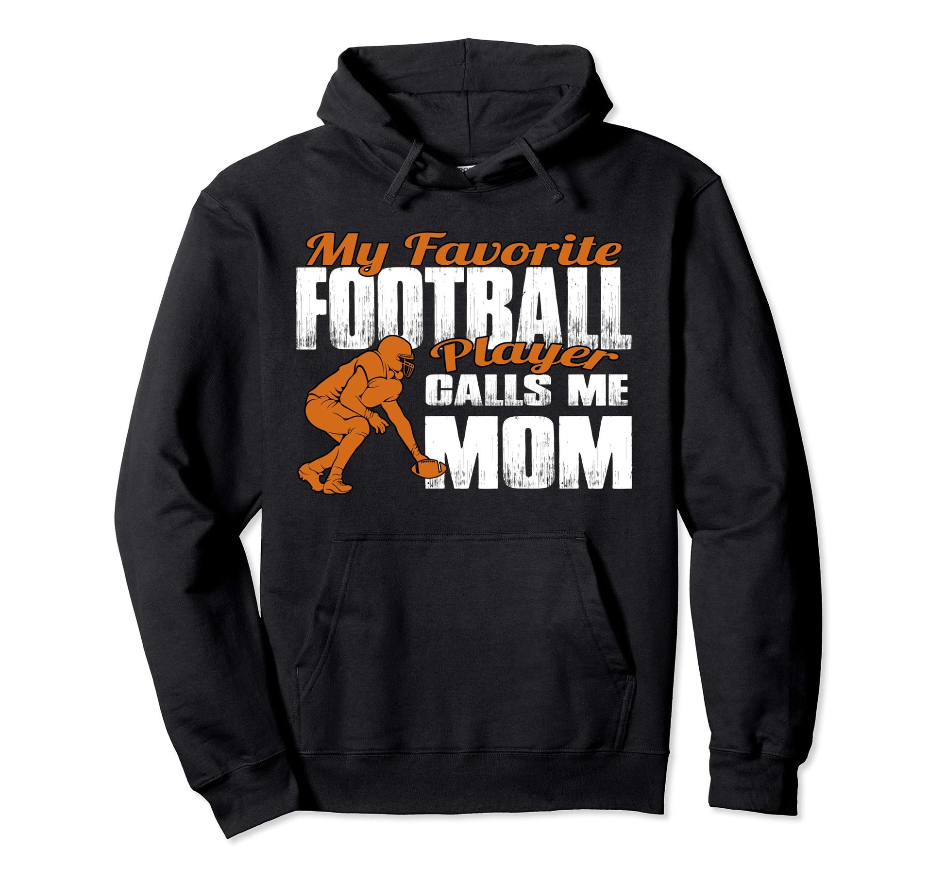 O My Favorite Football Player Calls Hoodie - Minimalist Print for Adults - T-Shirt, Sweatshirt, Hoodie