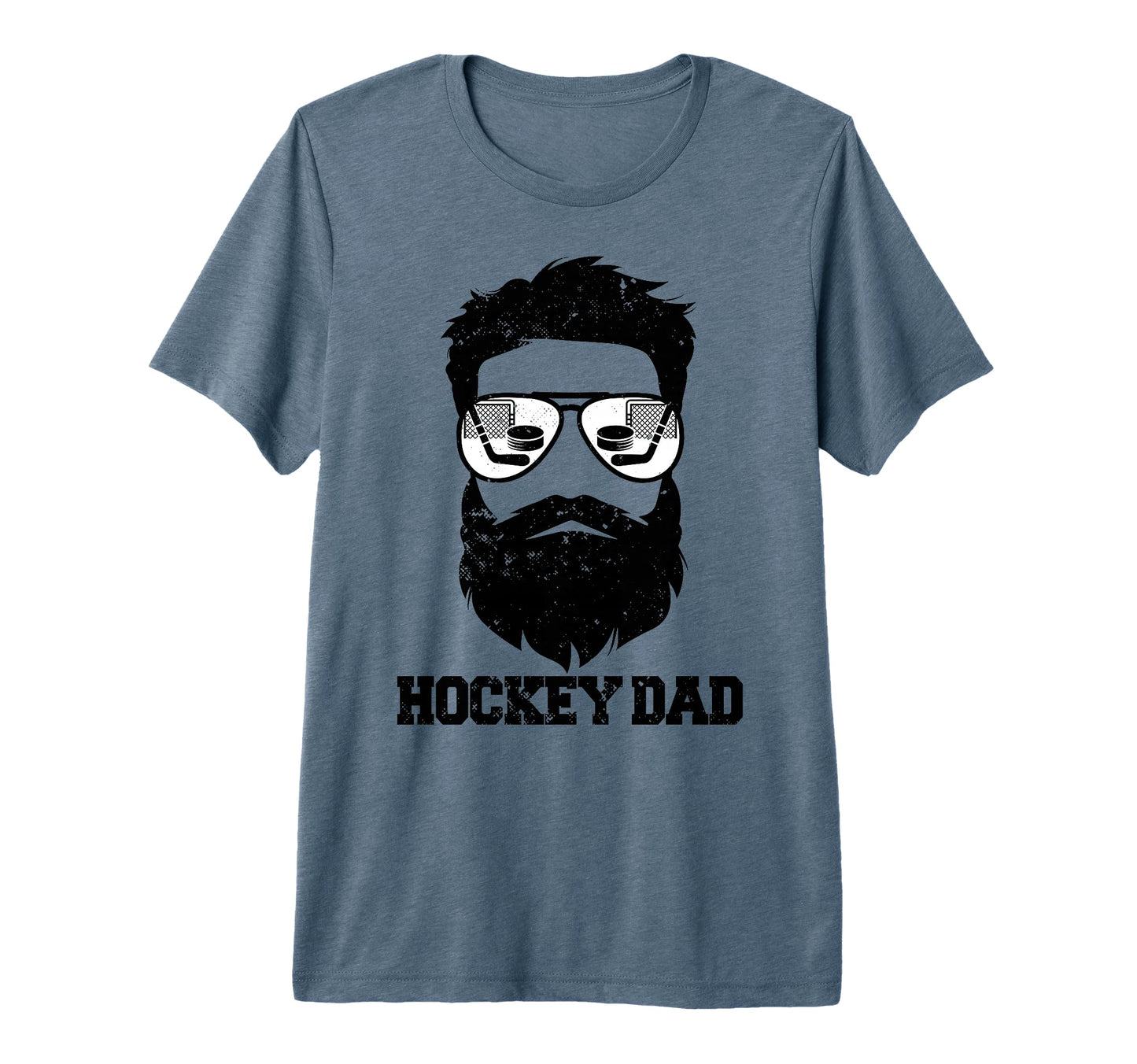 Mens Hockey Dad Funny Messy Hair T-Shirt - Streetwear Style Men Women - T-Shirt, Sweatshirt, Hoodie