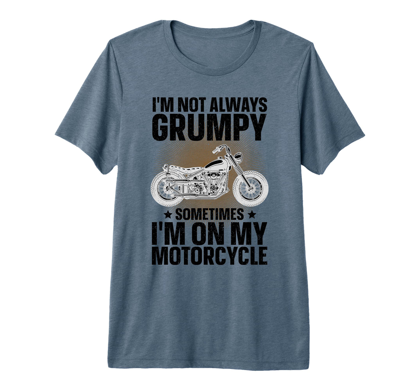 Motorcycle Rider Art Dad Motorcycle T-Shirt - Trendy Graphic for Adults - T-Shirt, Sweatshirt, Hoodie