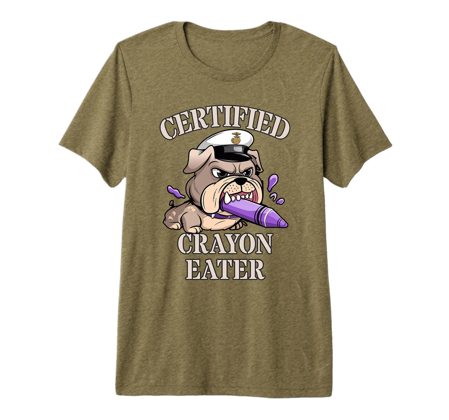 Military Certified Crayon Eater Proud T-Shirt - Unique Graphic Men Women - T-Shirt, Sweatshirt, Hoodie