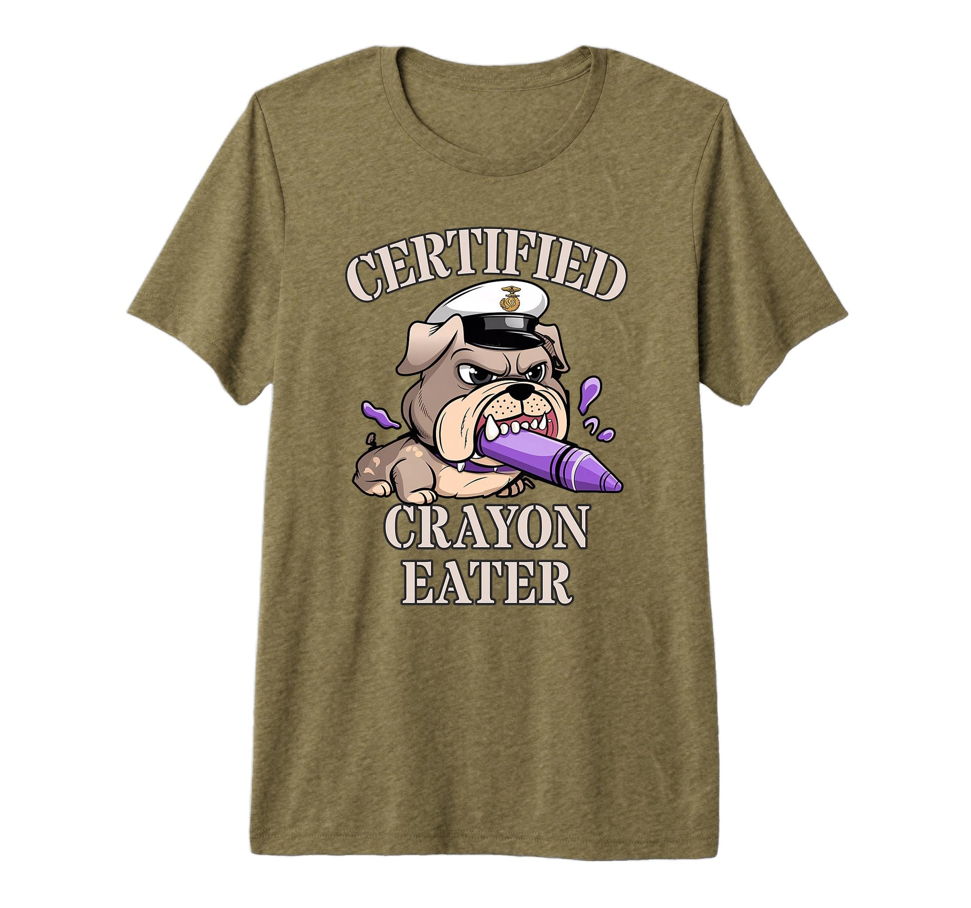 Military Certified Crayon Eater Proud T-Shirt - Unique Graphic Men Women - T-Shirt, Sweatshirt, Hoodie