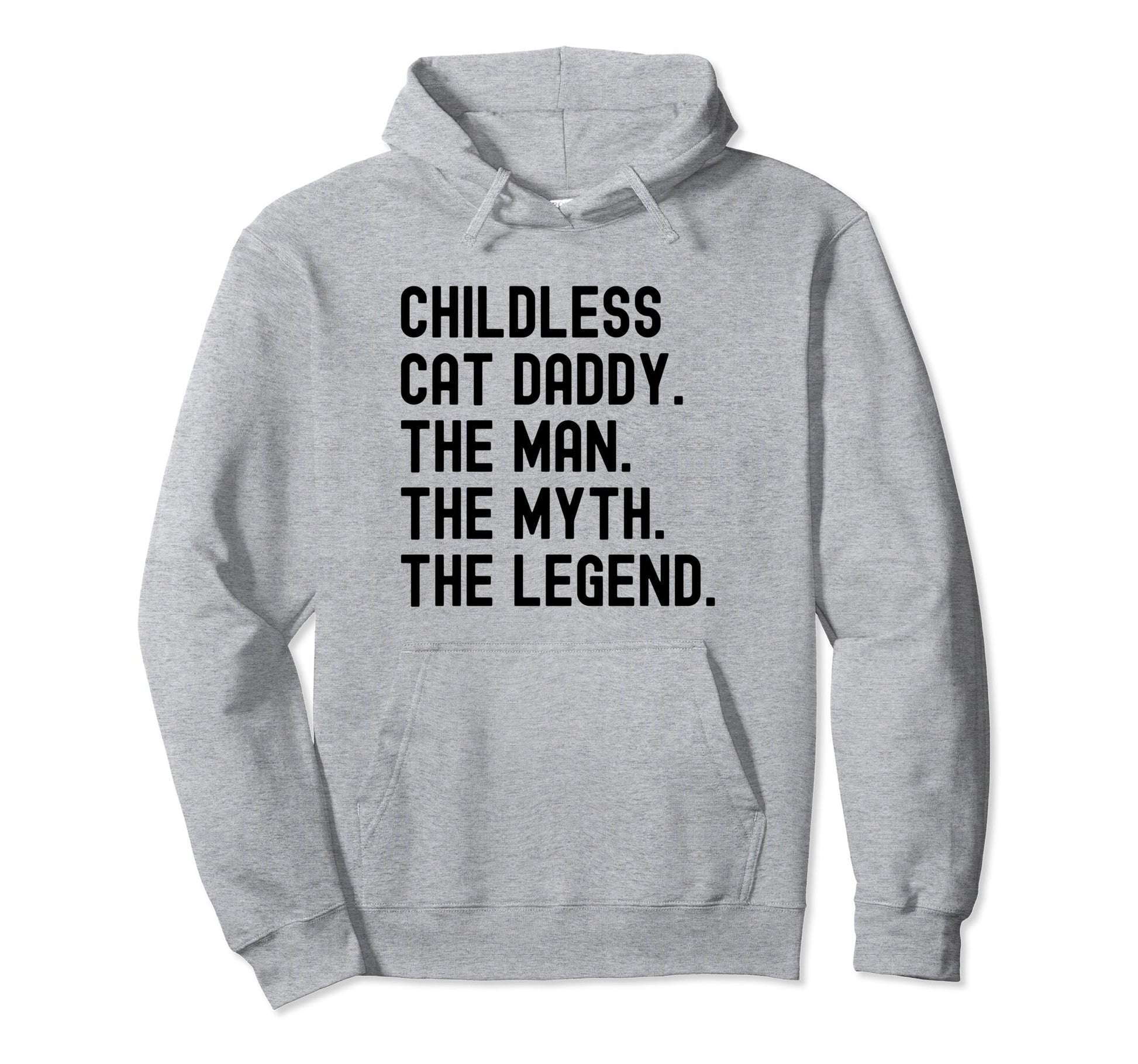 Childless Cat Daddy 2024 President Hoodie - Fun Novelty Design for Adults - T-Shirt, Sweatshirt, Hoodie