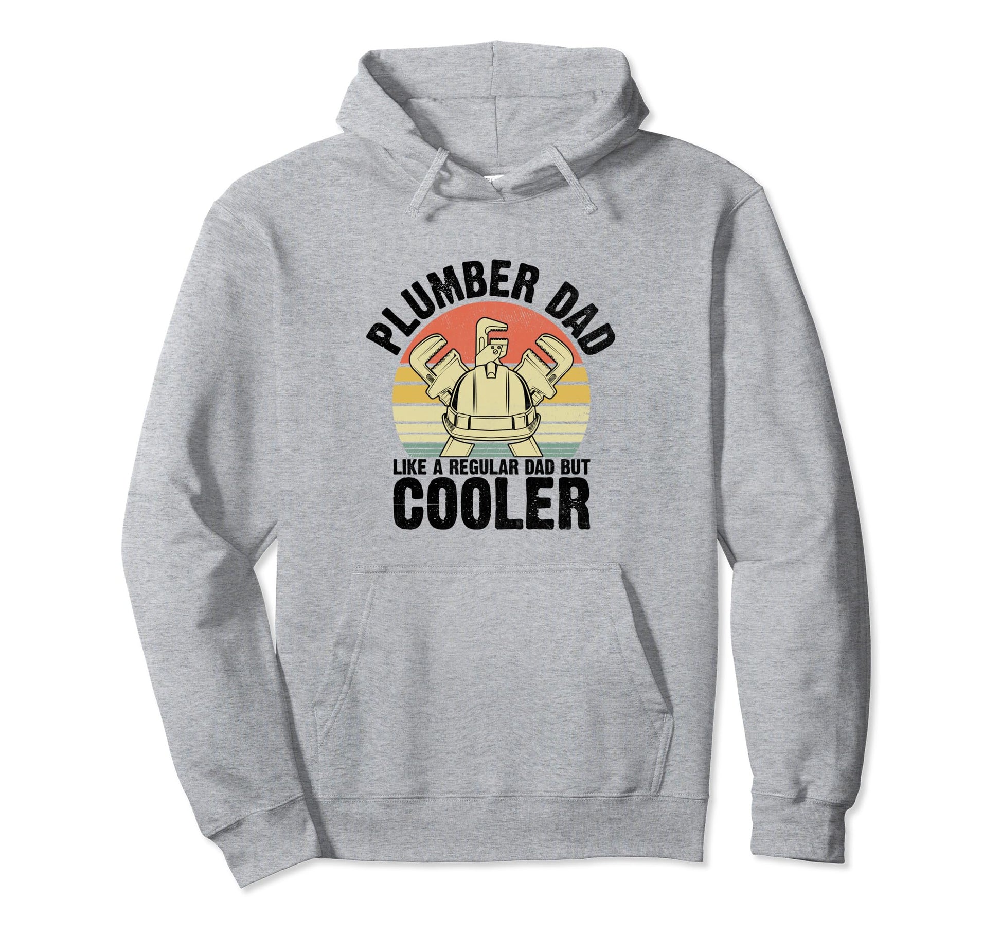 Plumber Dad Like Regular Dad But Cooler Hoodie - Minimalist Print Unisex - T-Shirt, Sweatshirt, Hoodie