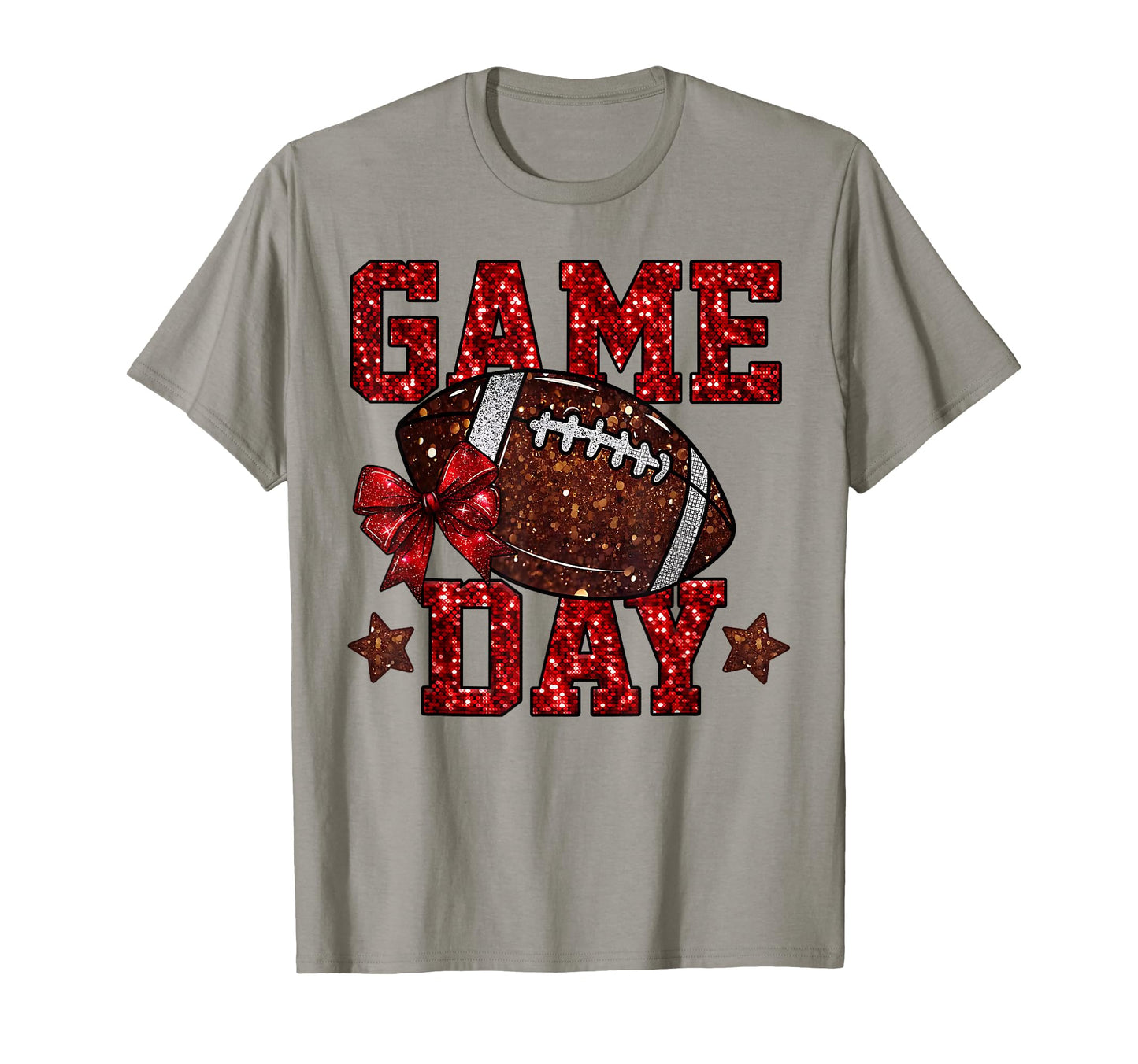 Game Day Touchdown Football Mom Go T-Shirt - Minimalist Print Men Women - T-Shirt, Sweatshirt, Hoodie