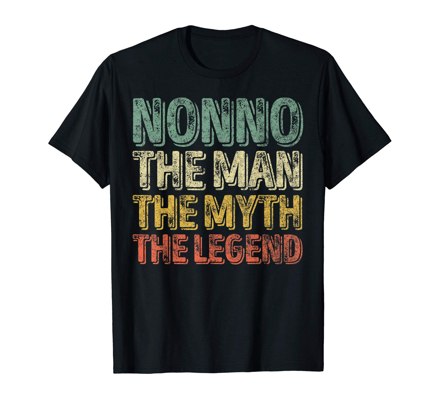 Mens Nonno Myth Legend Funny Gift T-Shirt - Casual Everyday Wear Unisex - T-Shirt, Sweatshirt, Hoodie