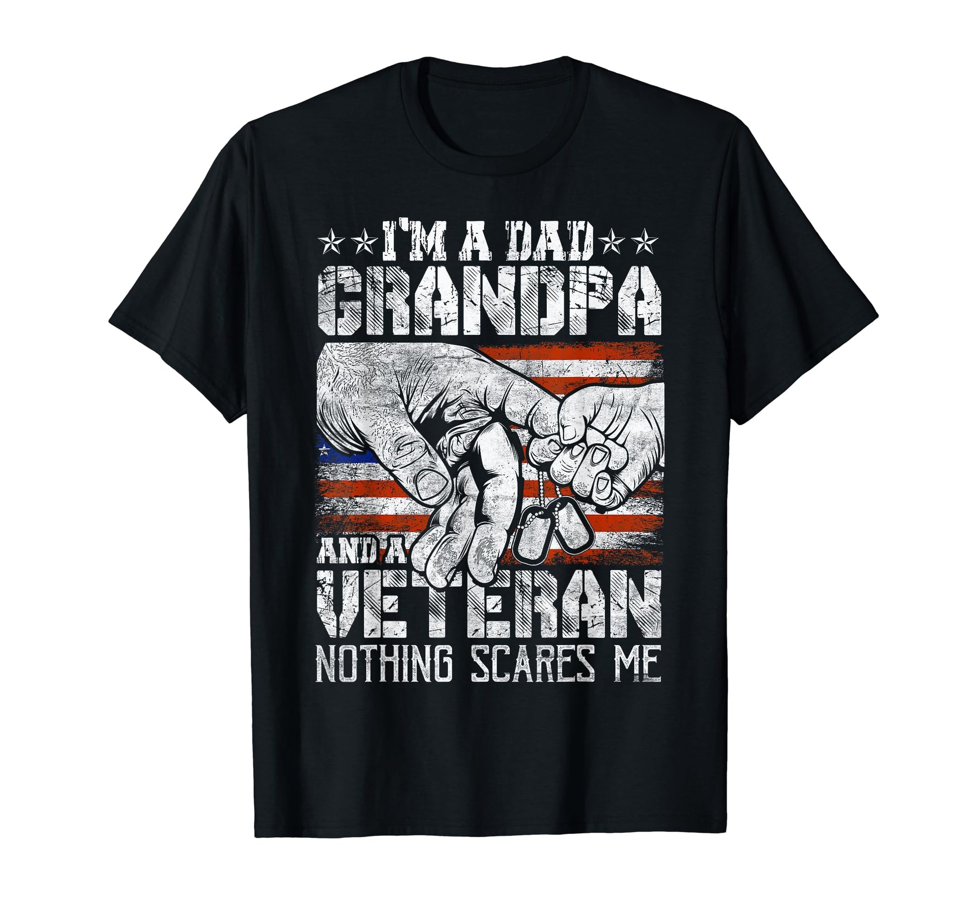 Veterans Im Dad Grandpa And Veteran T-Shirt - Trendy Graphic Unisex - T-Shirt, Sweatshirt, Hoodie