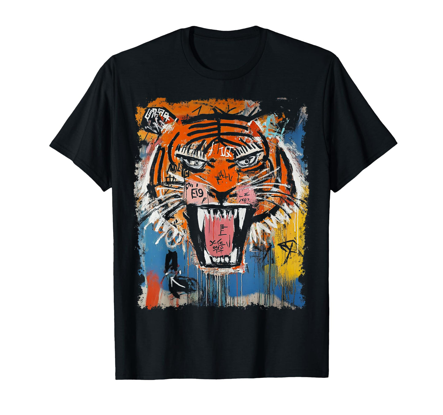 Animal Pop Art Tiger It Mens T-Shirt - Casual Everyday Wear for Adults - T-Shirt, Sweatshirt, Hoodie