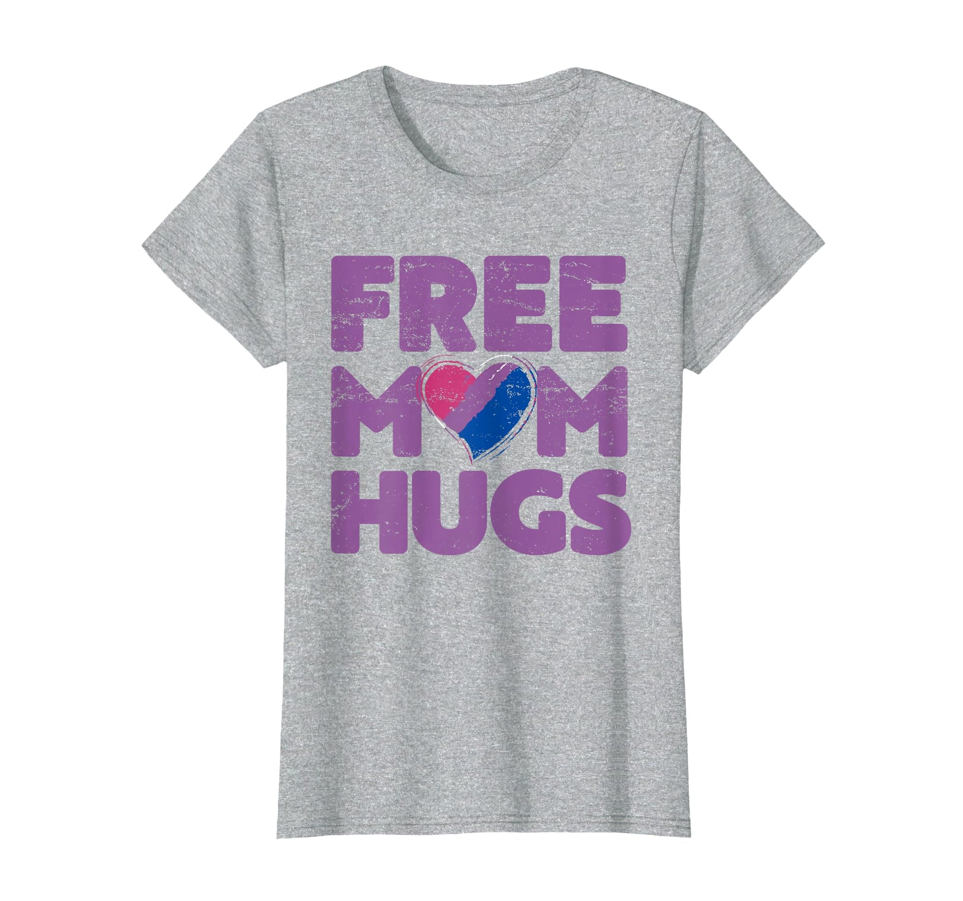 Free Mom Hugs Free Mom Hugs Bisexual T-Shirt - Graphic Print for Adults - T-Shirt, Sweatshirt, Hoodie