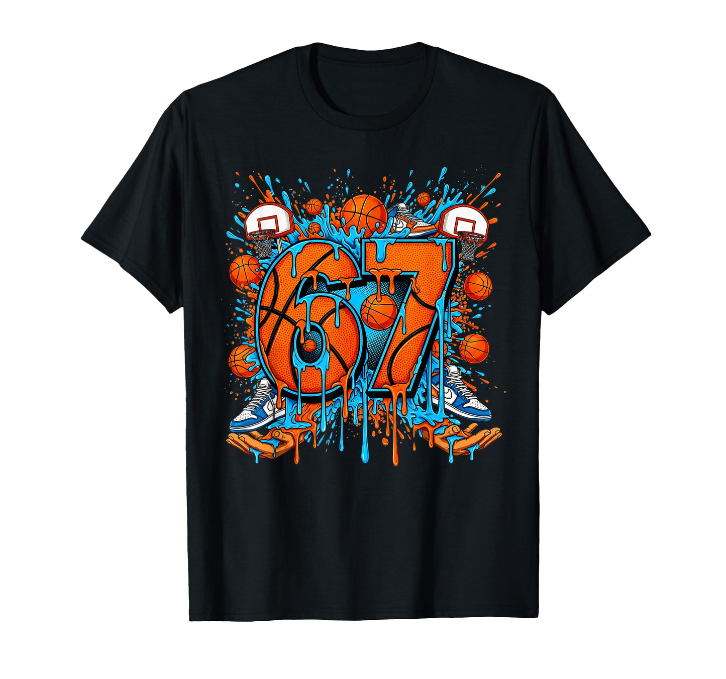 I Was 6 Now Im 7 Years Old Basketball 6 T-Shirt - Streetwear Style Unisex - T-Shirt, Sweatshirt, Hoodie