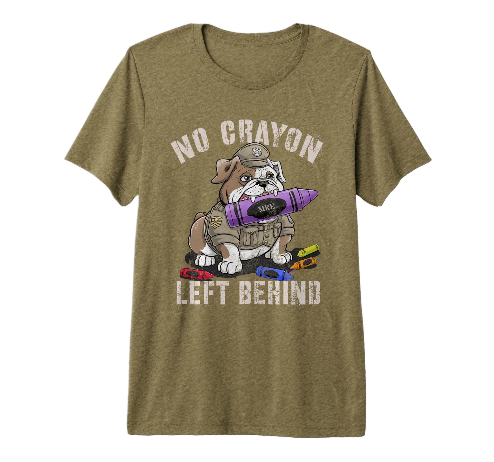 Proud No Crayon Left Behind Officer T-Shirt - Graphic Print Unisex - T-Shirt, Sweatshirt, Hoodie