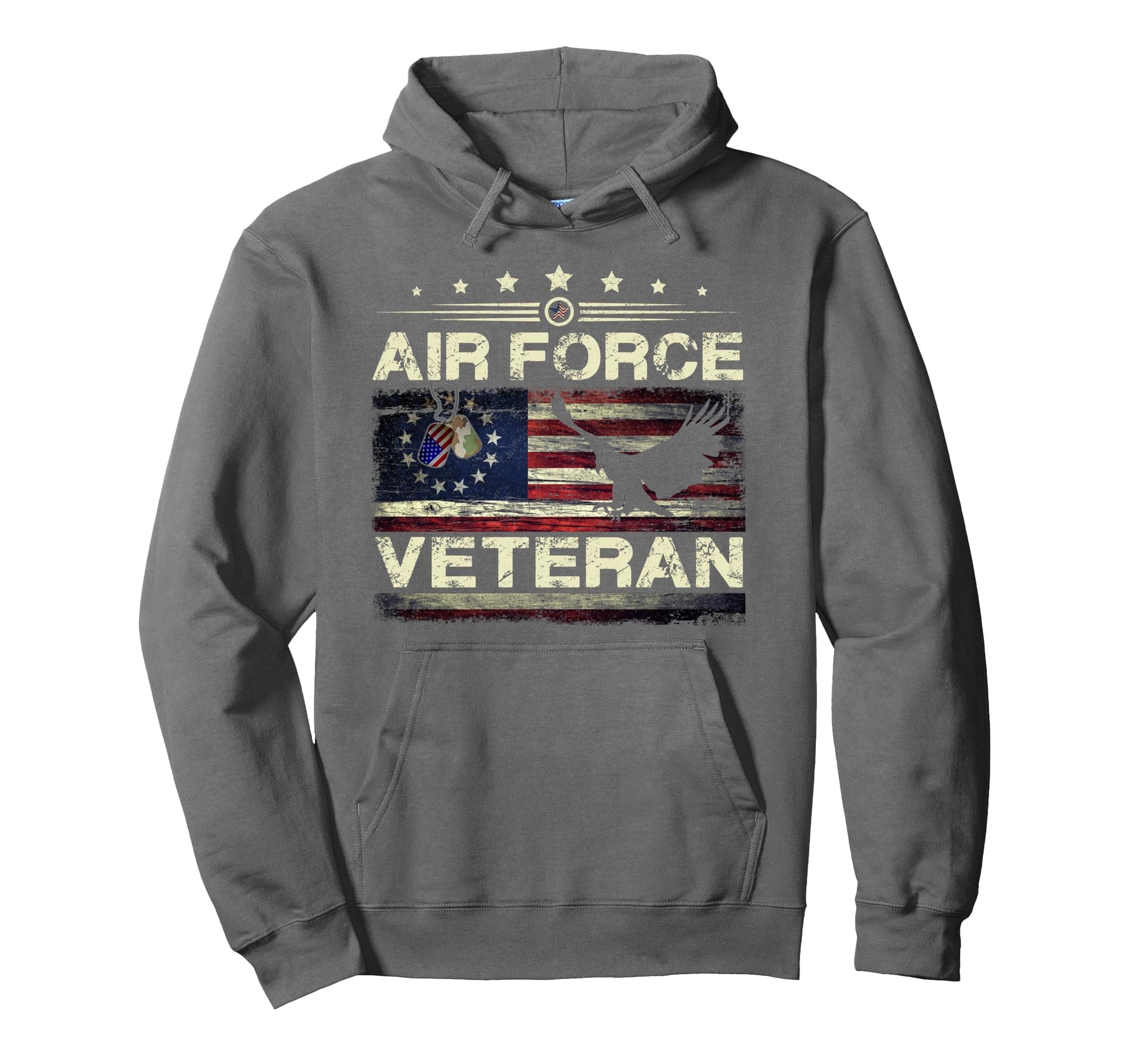 Veteran Us Air Force American Betsy Hoodie - Custom Art Print Men Women - T-Shirt, Sweatshirt, Hoodie