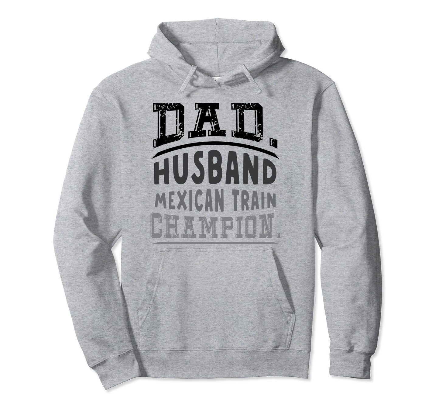 Dad Husband Mexican Train Domino Player Hoodie - Aesthetic Graphic Unisex - T-Shirt, Sweatshirt, Hoodie