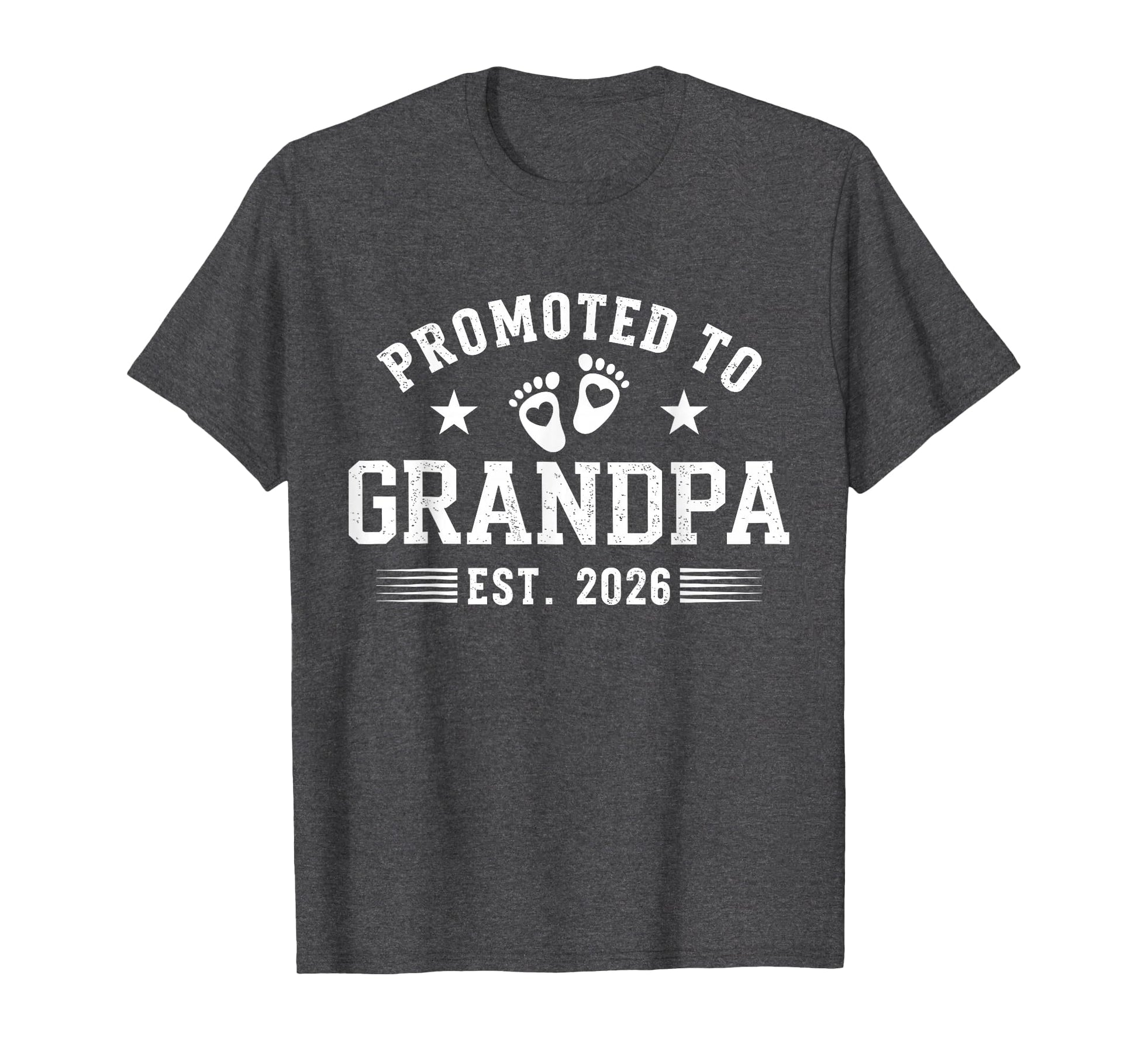 Promoted To Grandpa 2026 T-Shirt - Unique Graphic Men Women - T-Shirt, Sweatshirt, Hoodie