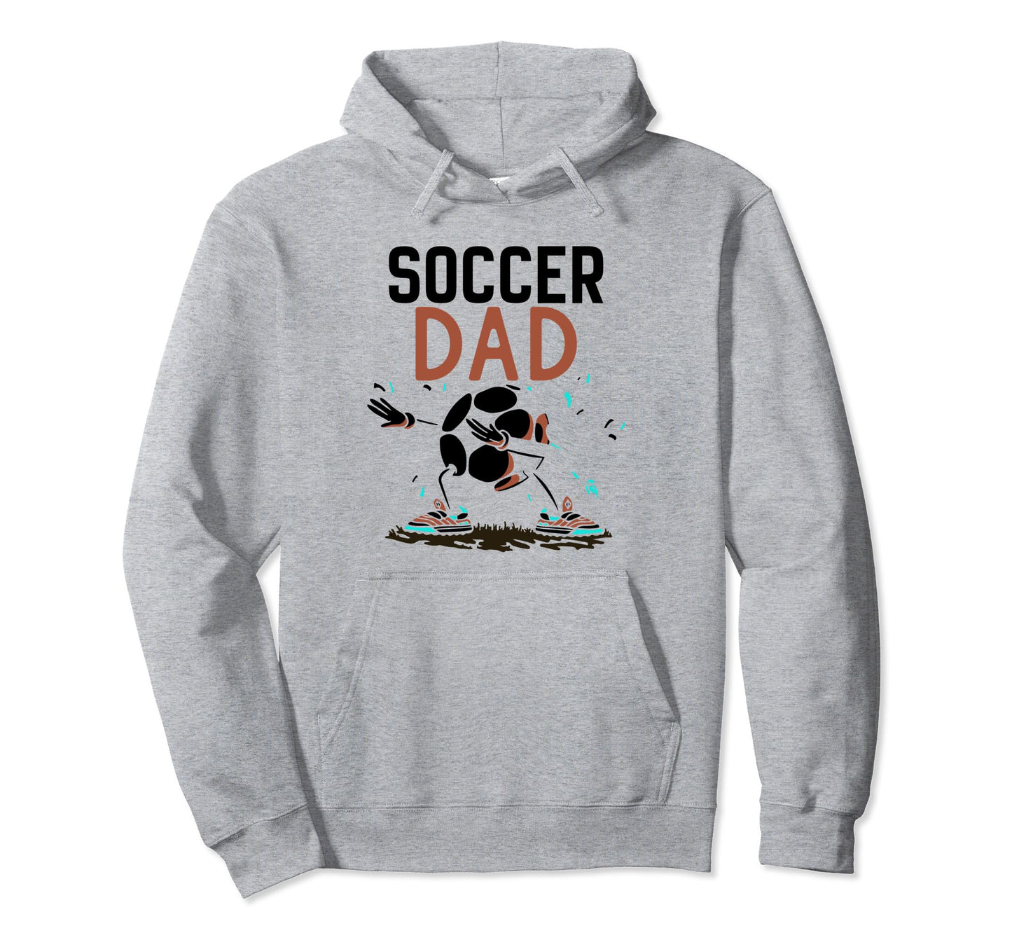 Soccer Dad Match Player Game Football Hoodie - Graphic Print Men Women - T-Shirt, Sweatshirt, Hoodie