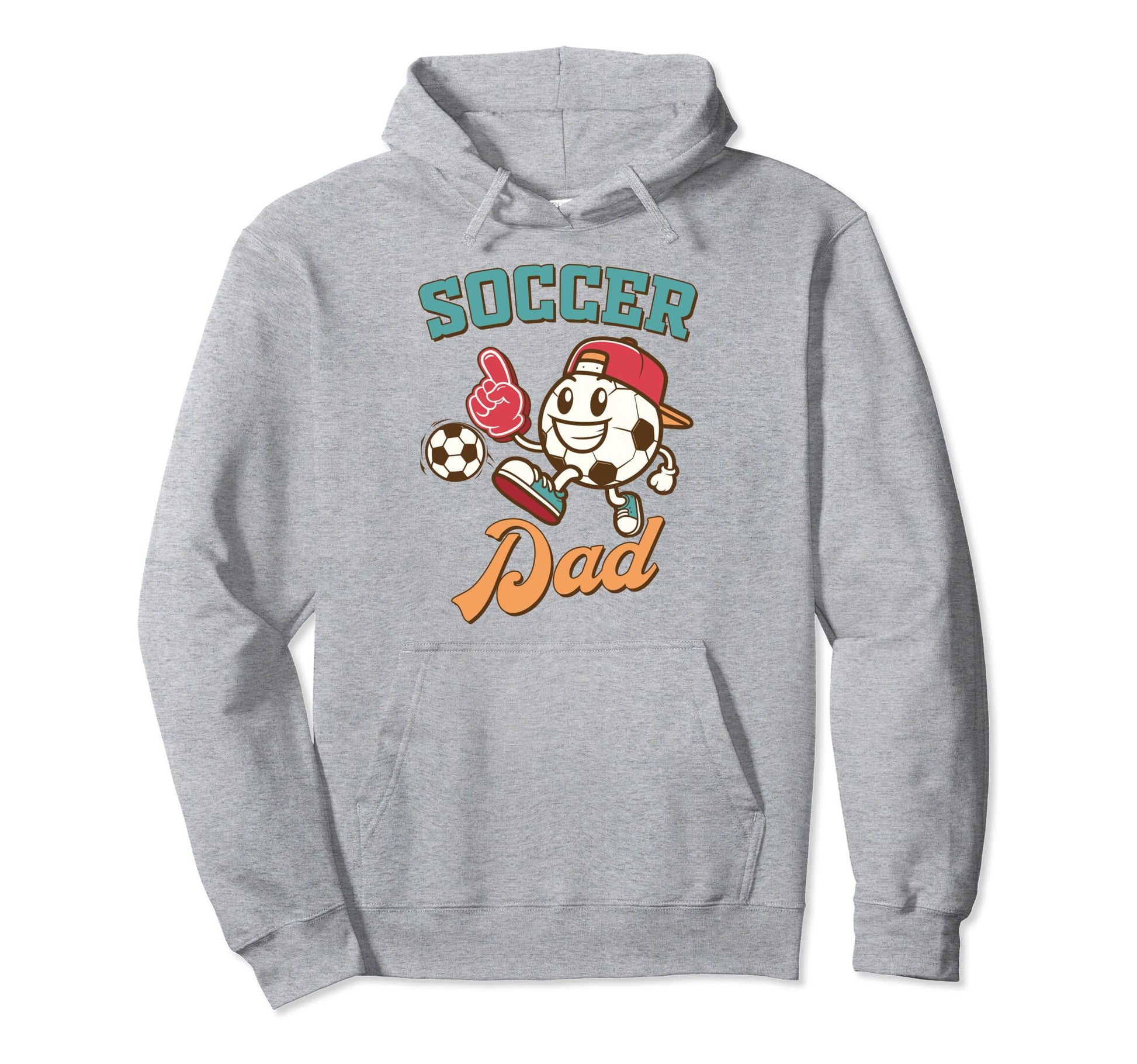 Soccer Dad Game Day Family Supporter Hoodie - Aesthetic Graphic for Adults - T-Shirt, Sweatshirt, Hoodie