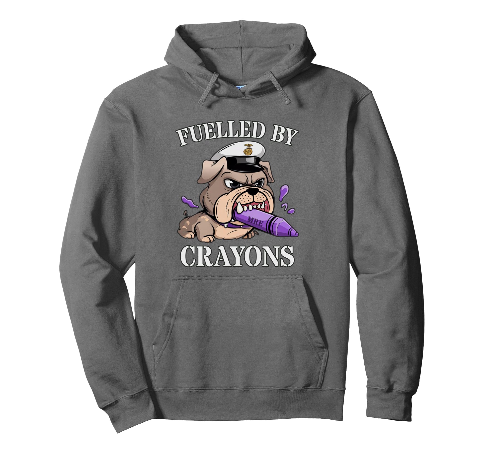 Fuelled Crayons Soldier Crew Military Hoodie - Casual Everyday Wear Unisex - T-Shirt, Sweatshirt, Hoodie