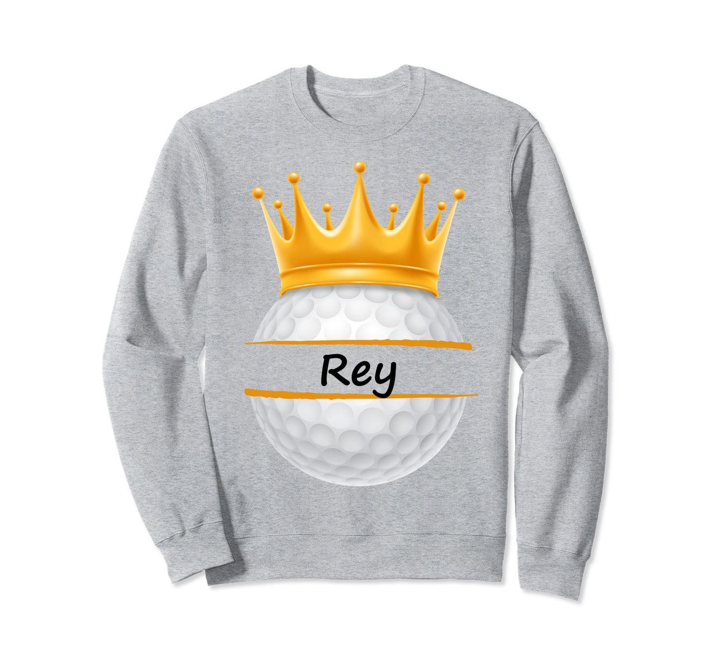 Novelty Golf Personalized Name Rey Sweatshirt - Custom Art Print Unisex - T-Shirt, Sweatshirt, Hoodie