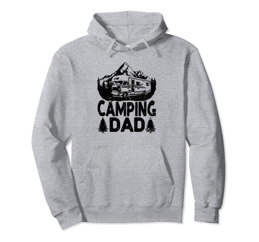 Camping Dad Outdoor 5Th Wheel Camper Rv Hoodie - Unique Graphic Men Women - T-Shirt, Sweatshirt, Hoodie