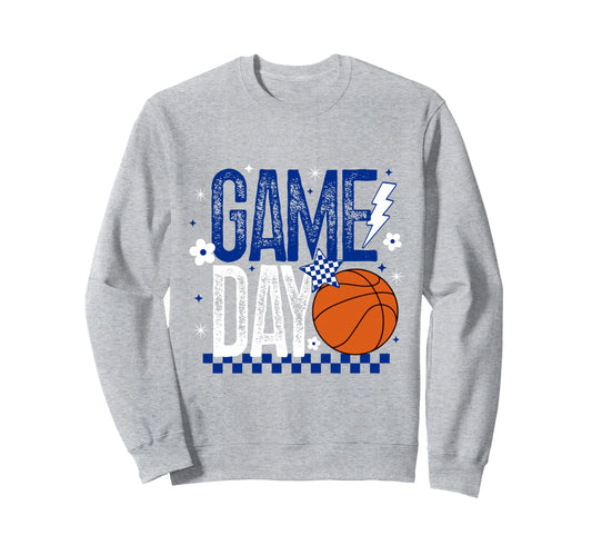 Basketball Mom Game Day Tipoff Sweatshirt - Unique Graphic for Adults - T-Shirt, Sweatshirt, Hoodie