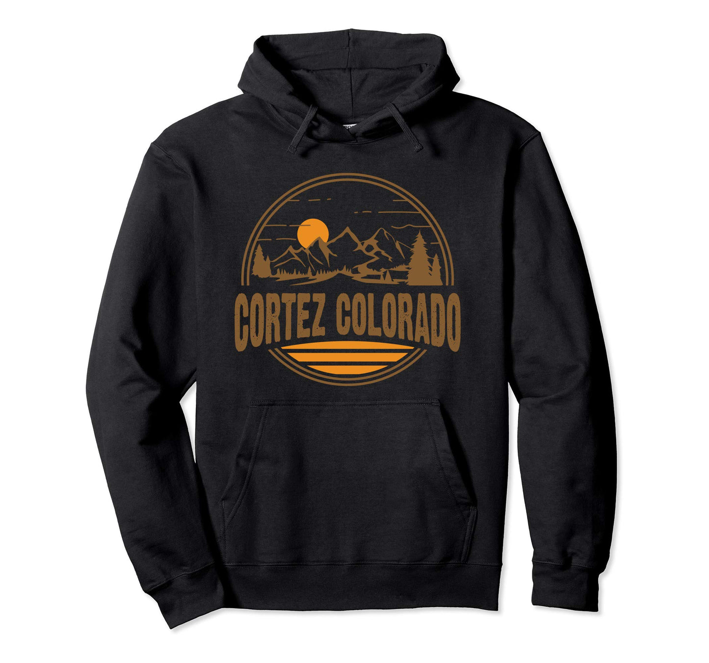 Cortez Colorado Mountain Hiking Hoodie - Casual Everyday Wear Unisex - T-Shirt, Sweatshirt, Hoodie