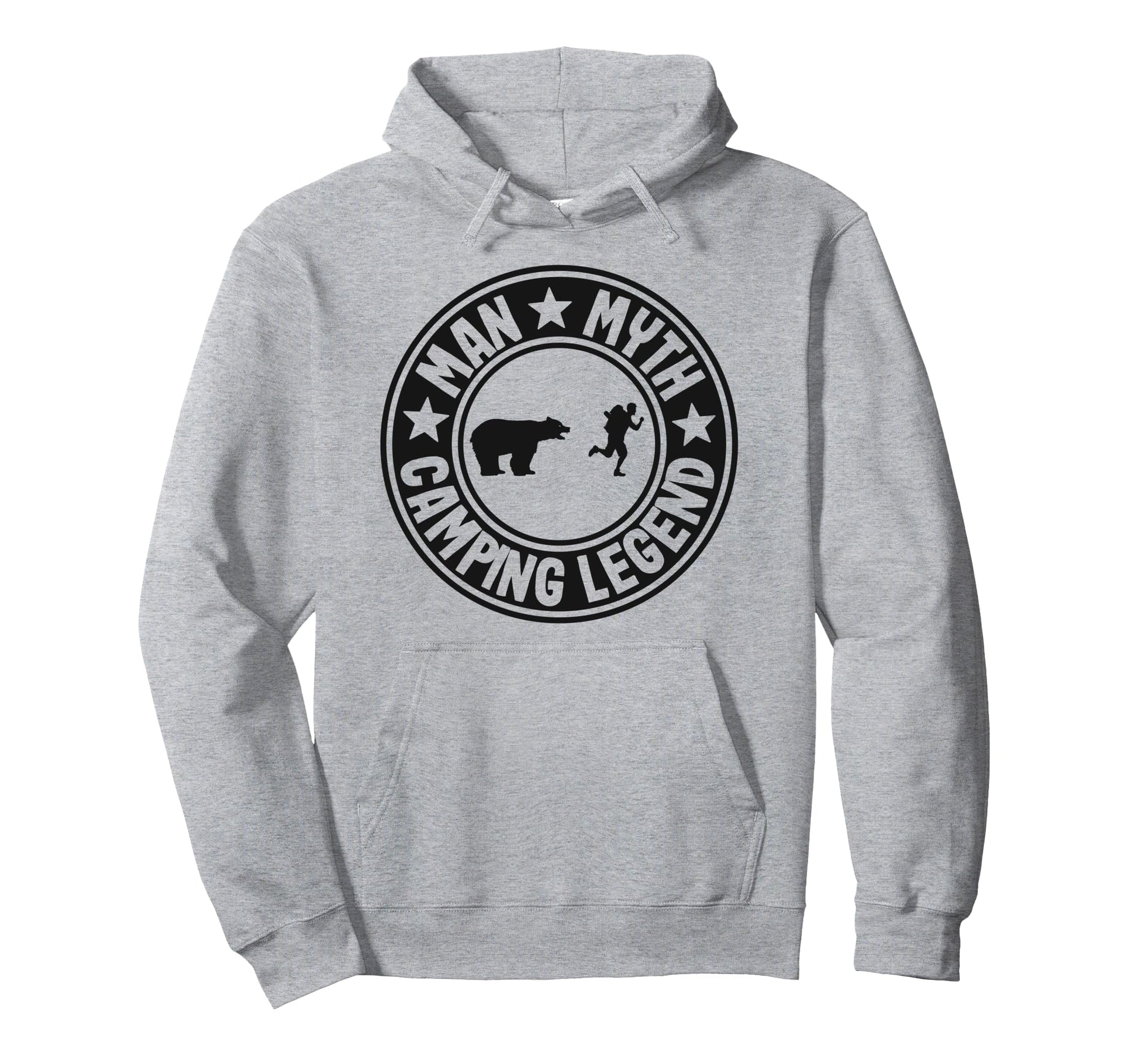 Myth Camping Legend Rv Camper Dad Hoodie - Fun Novelty Design Unisex - T-Shirt, Sweatshirt, Hoodie