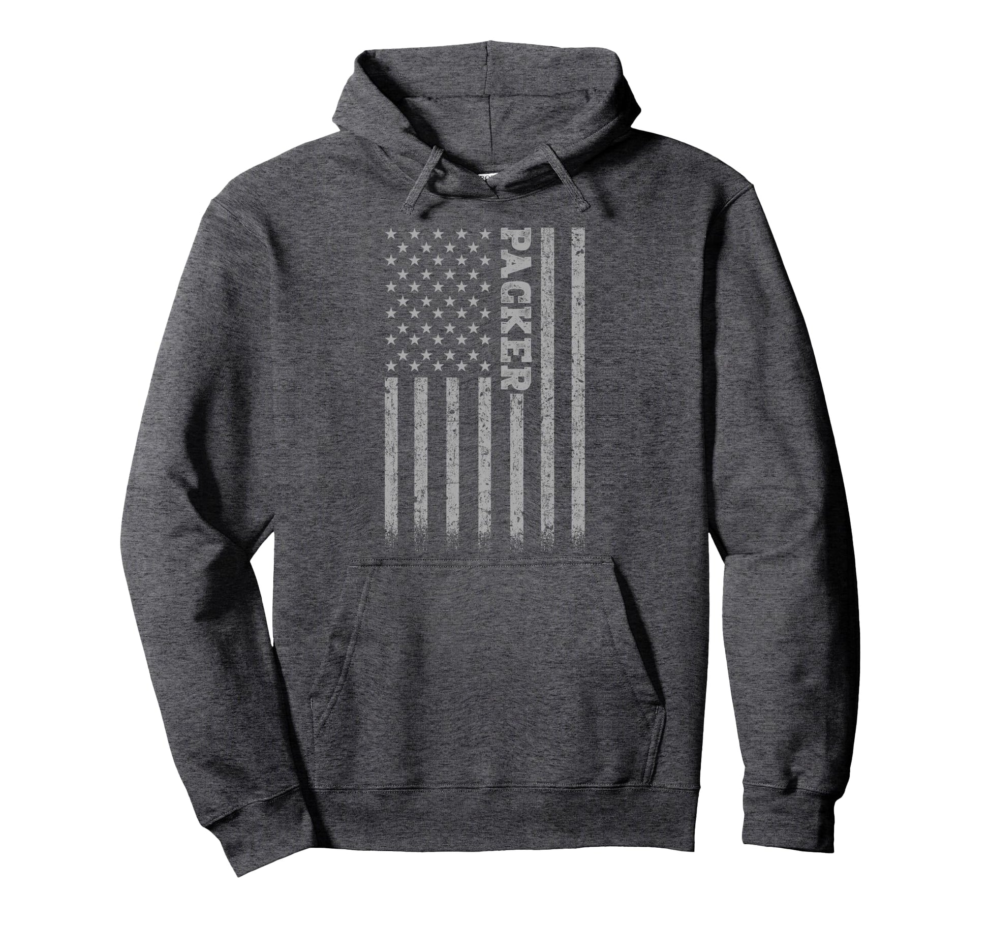 Packer American Flag Hoodie - Streetwear Style Unisex - T-Shirt, Sweatshirt, Hoodie