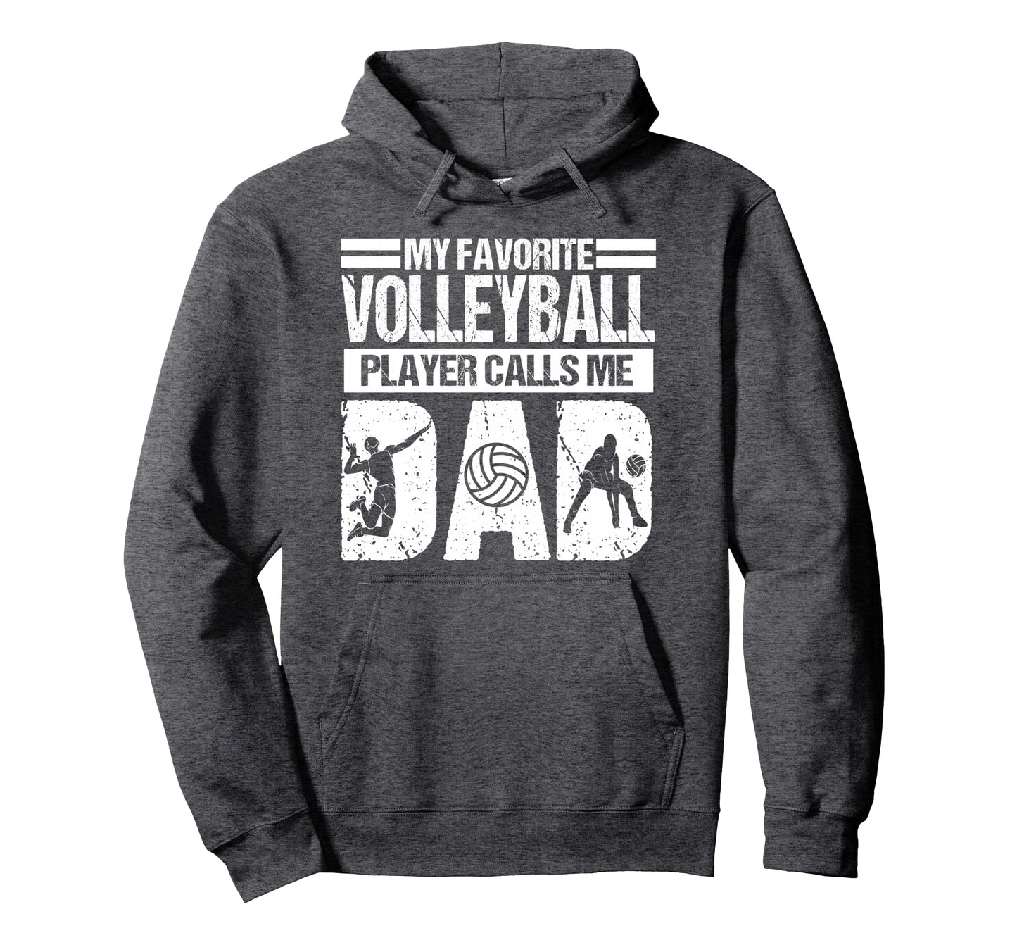 My Favorite Volleyball Player Calls Me Hoodie - Minimalist Print Unisex - T-Shirt, Sweatshirt, Hoodie