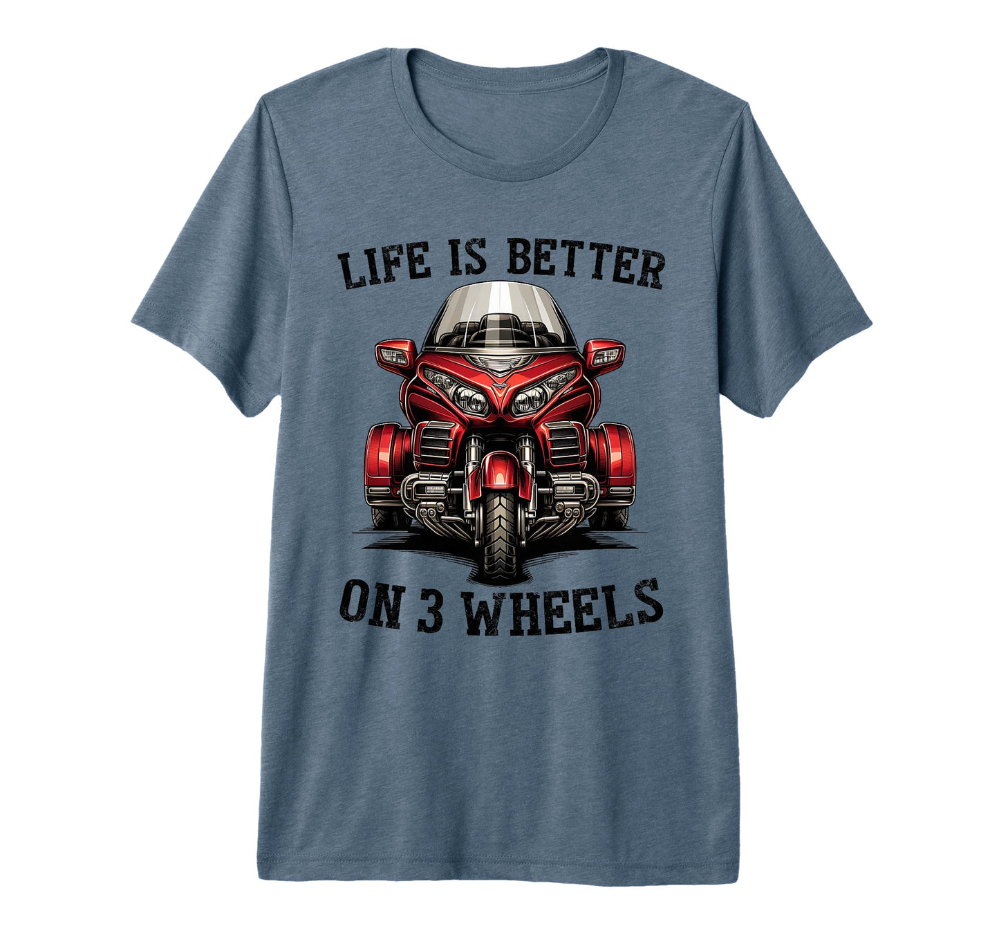 Trike Life Motorcycle Trike Grandpa T-Shirt - Streetwear Style for Adults - T-Shirt, Sweatshirt, Hoodie